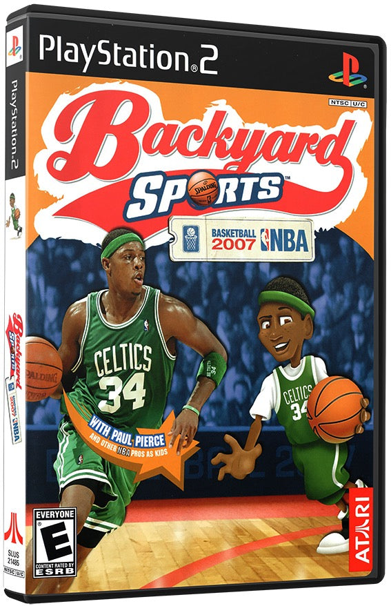 Backyard Sports - Basketball 2007 PS2 Sony Playstation 2 Used Video Game PS2