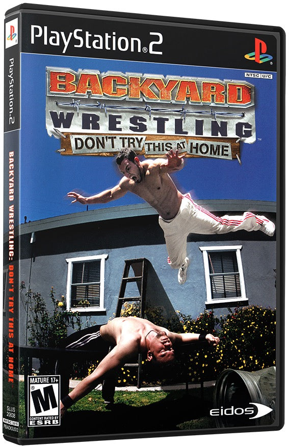 Backyard Wrestling - Don't Try This at Home PS2 Sony Playstation 2 Used Video Game PS2