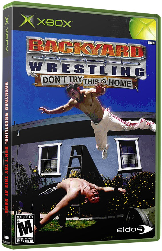 Backyard Wrestling - Don't Try This at Home Used Microsoft XBOX Original Video Game