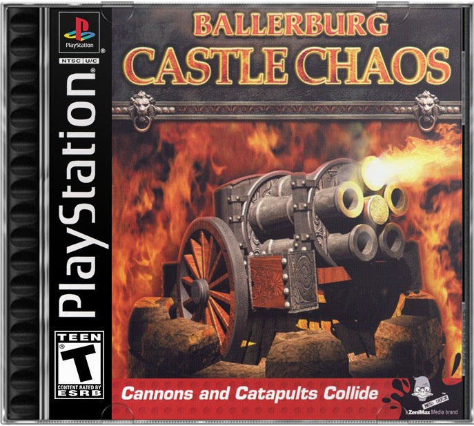 Ballerburg - Castle Chaos PS1 Sony Playstation 1 Used Video Game
