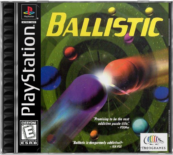 Ballistic PS1 Sony Playstation 1 Used Video Game
