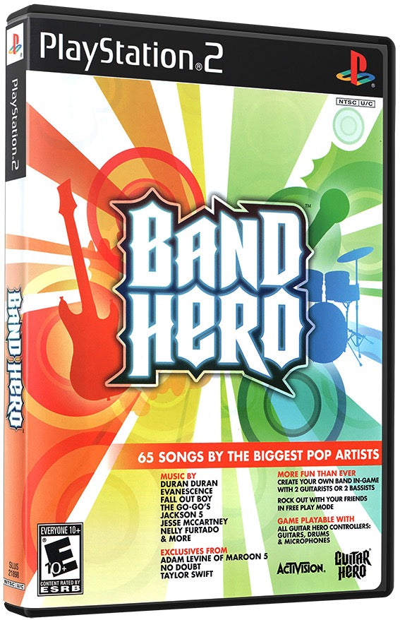 Band Hero PS2 Sony Playstation 2 Used Video Game PS2
