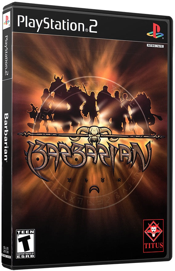 Barbarian PS2 Sony Playstation 2 Used Video Game PS2