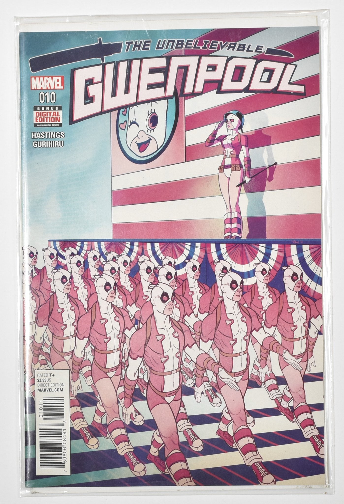 Gwenpool Comic Book 010 Marvel Comics Hastings US Comic Book