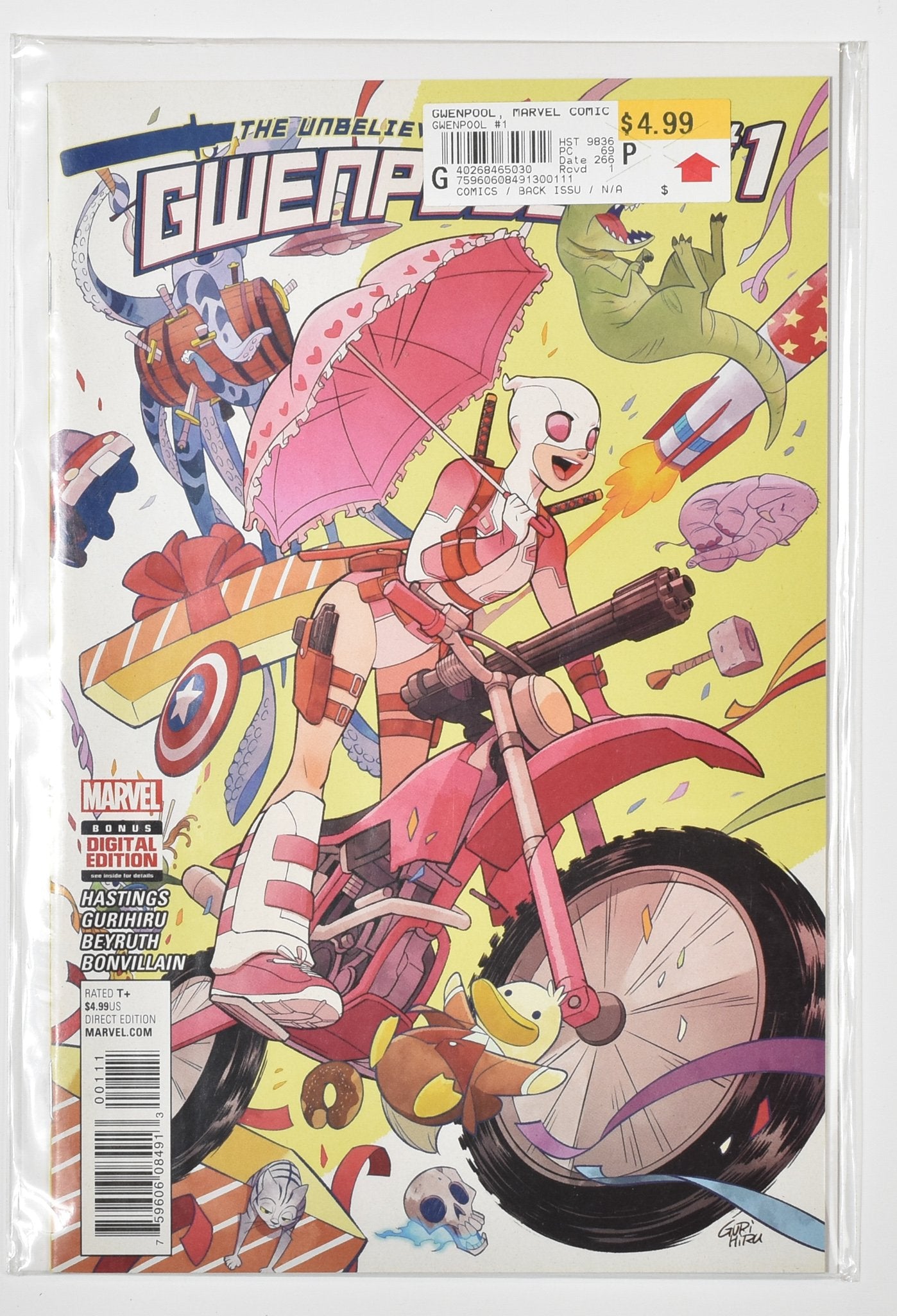 Gwen Pool The Unbelievable Comic Book 01 Marvel Comics