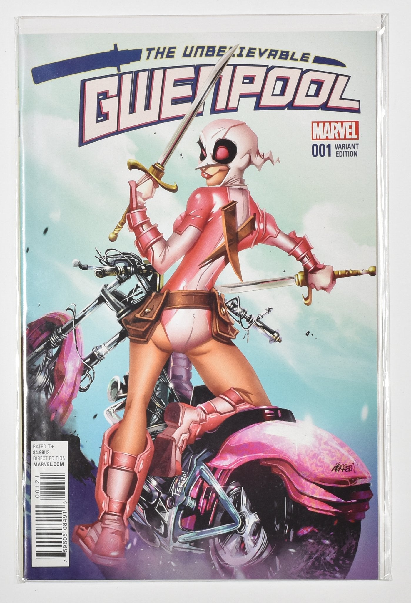 Gwen Pool 001 Varaint Edition Marvel Comic Books