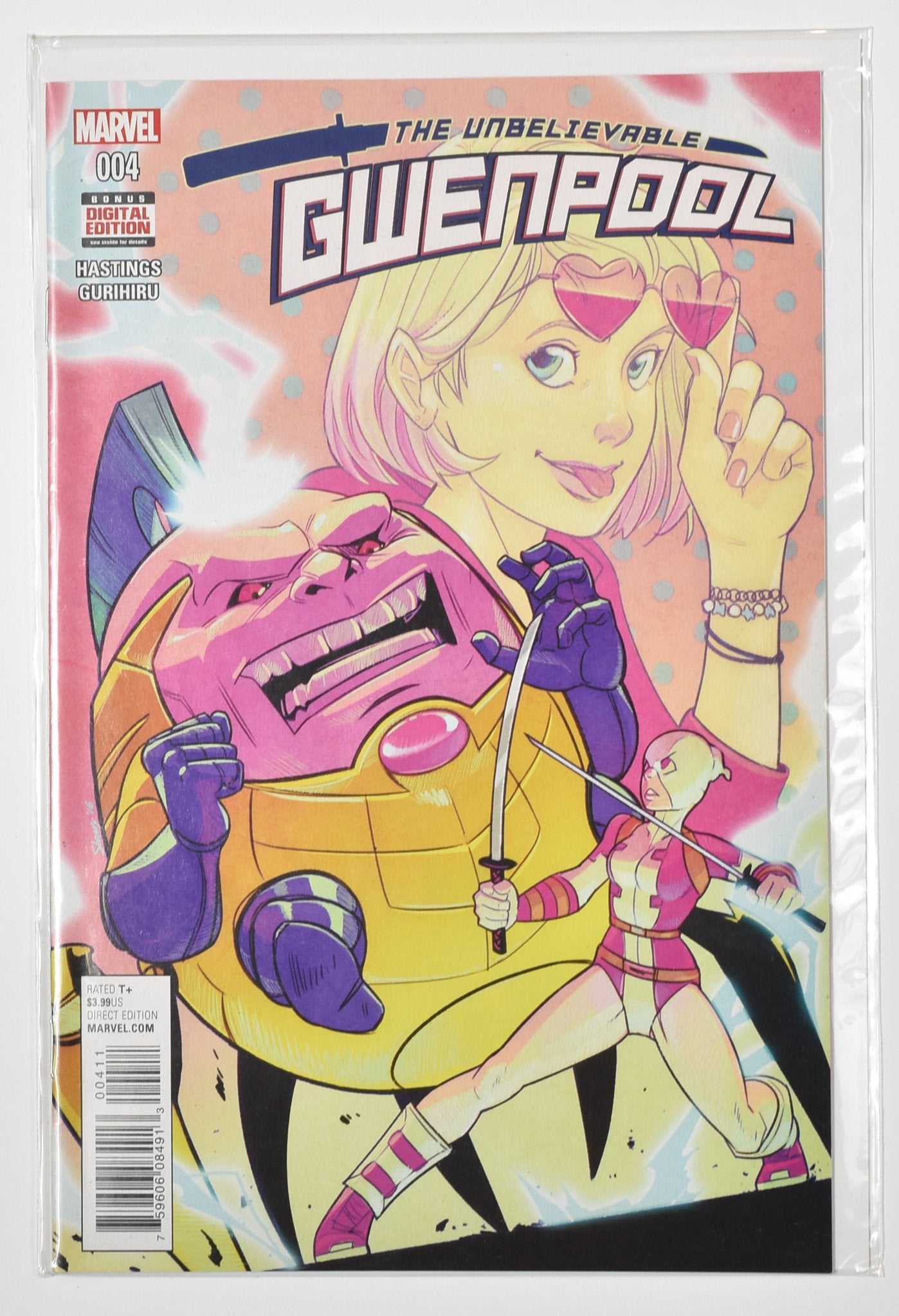 Gwen Pool Comic Book 004 Hastings Edition Softcover Book English Marvel