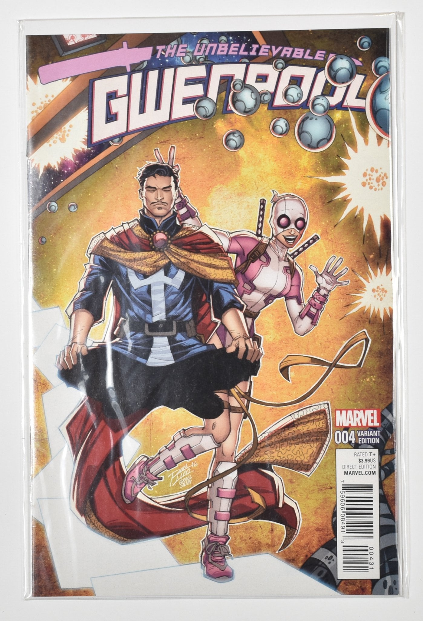 Gwen Pool 004 Variant Edition Comic Book Marvel