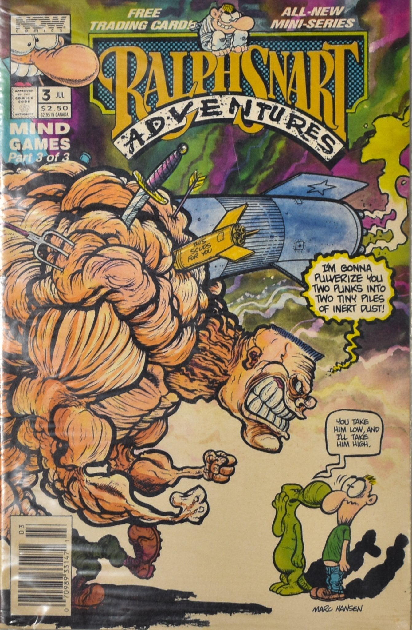 Ralph Snart Adventures 2 Mind Games 3 of 3 Comic Book Used