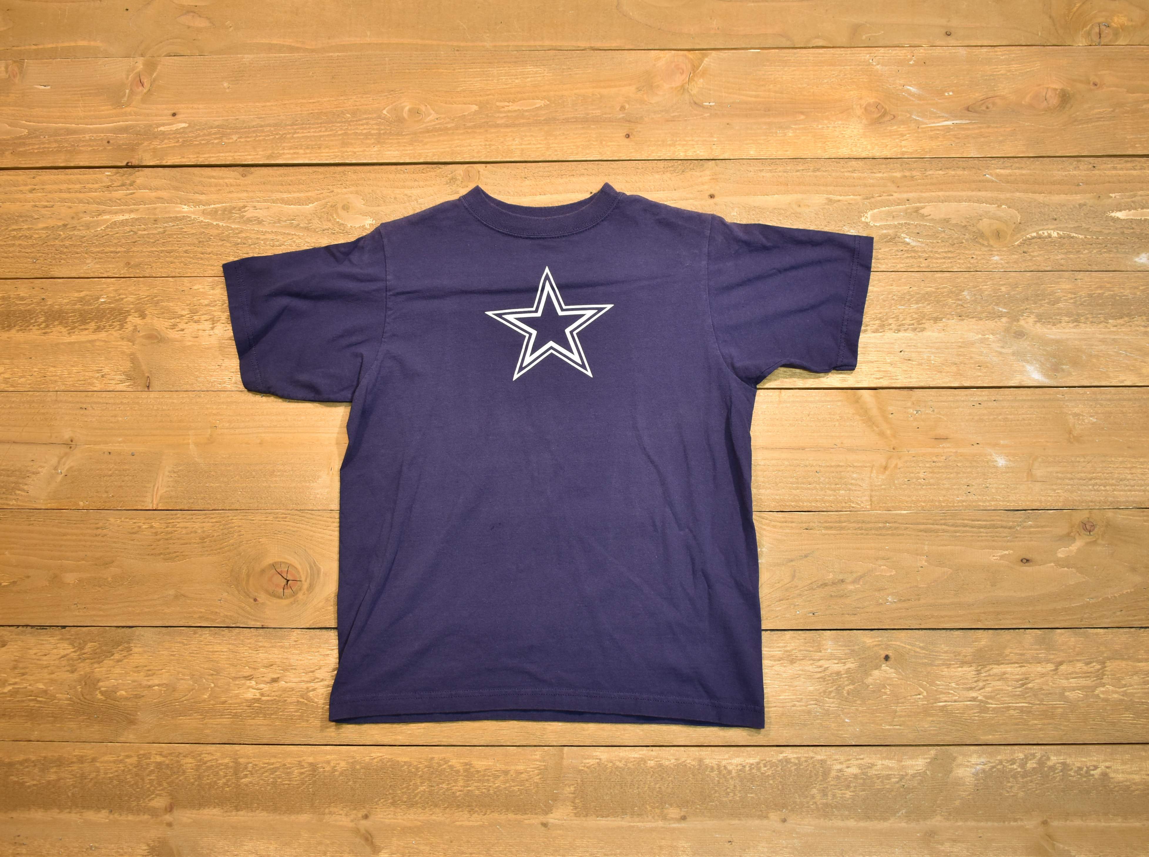 Dallas Cowboys NFL T-shirt large used to kids T-shirt 14 1618 Piro