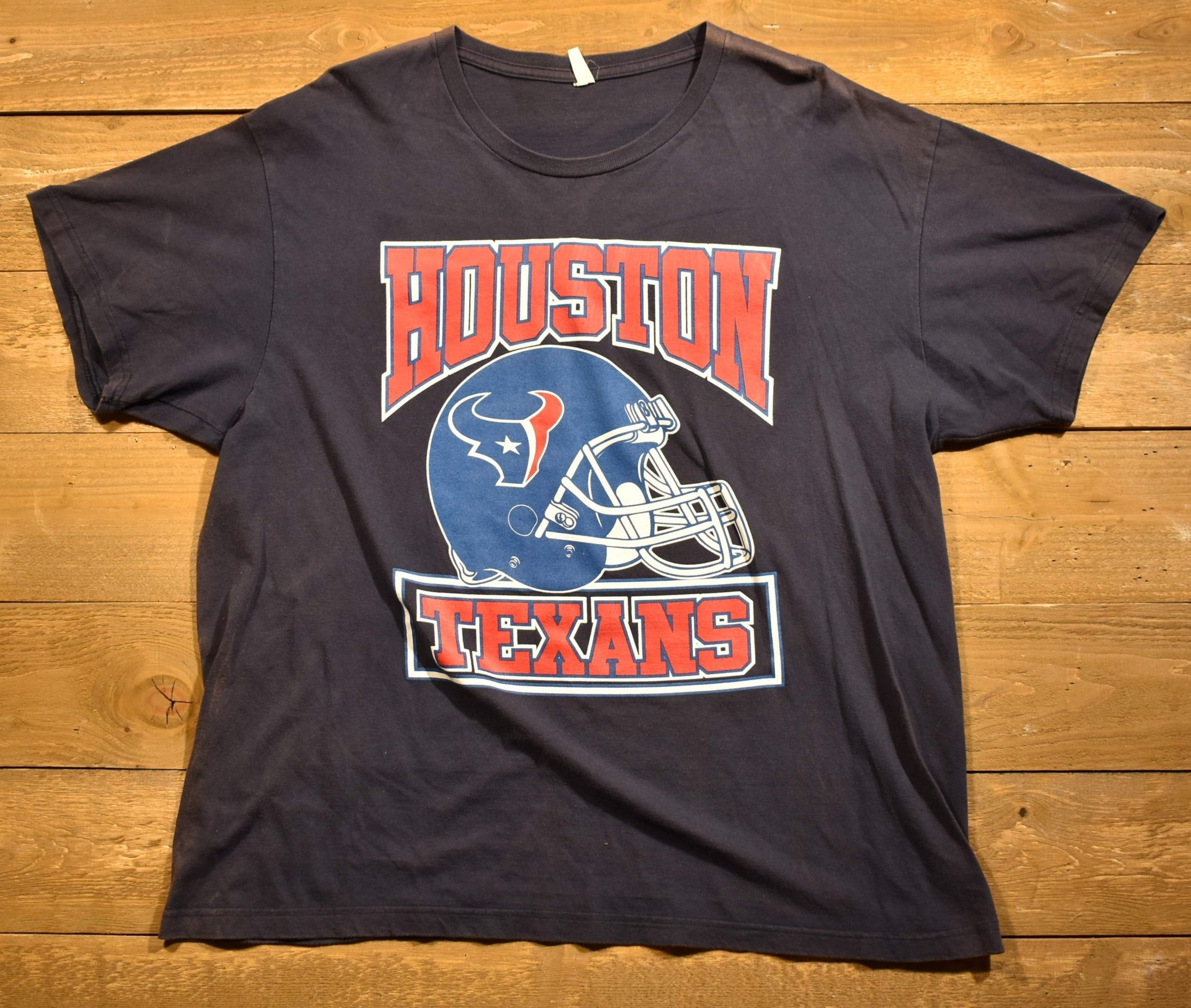 Houston Texans NFL football team T-shirt XL authentic used