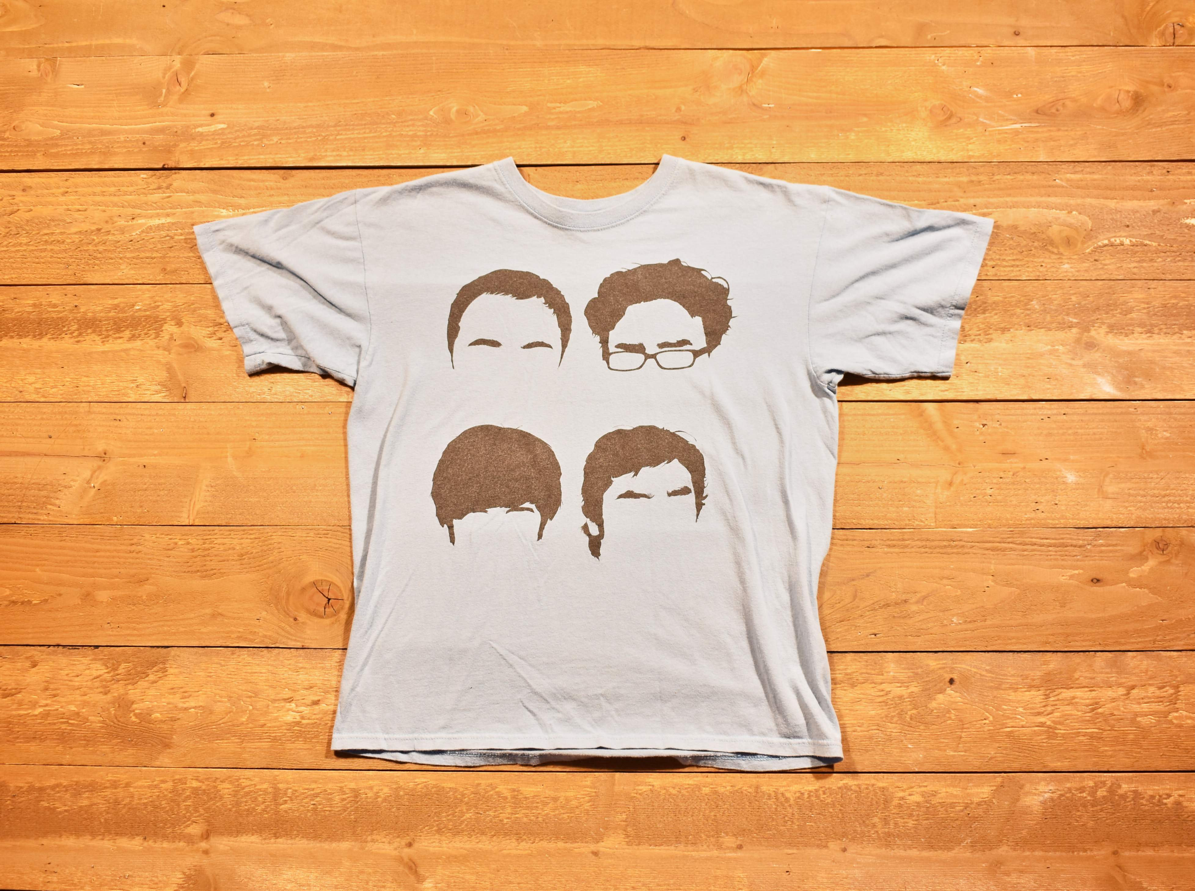 The big bang theory large men's T-shirt authentic warner brothers used