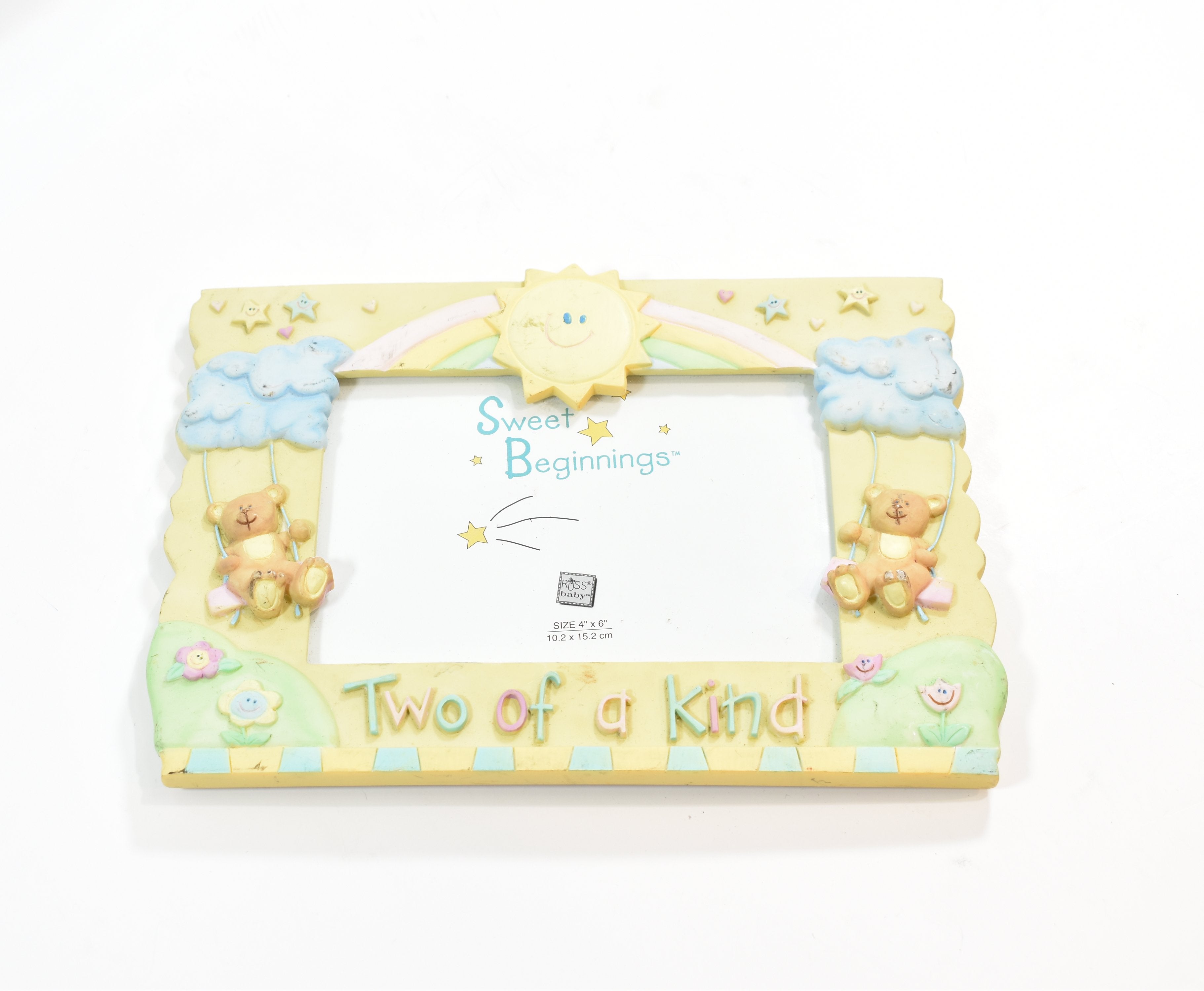 Sweet Beginnings 4x6 Picture Frame Used Two of a kind
