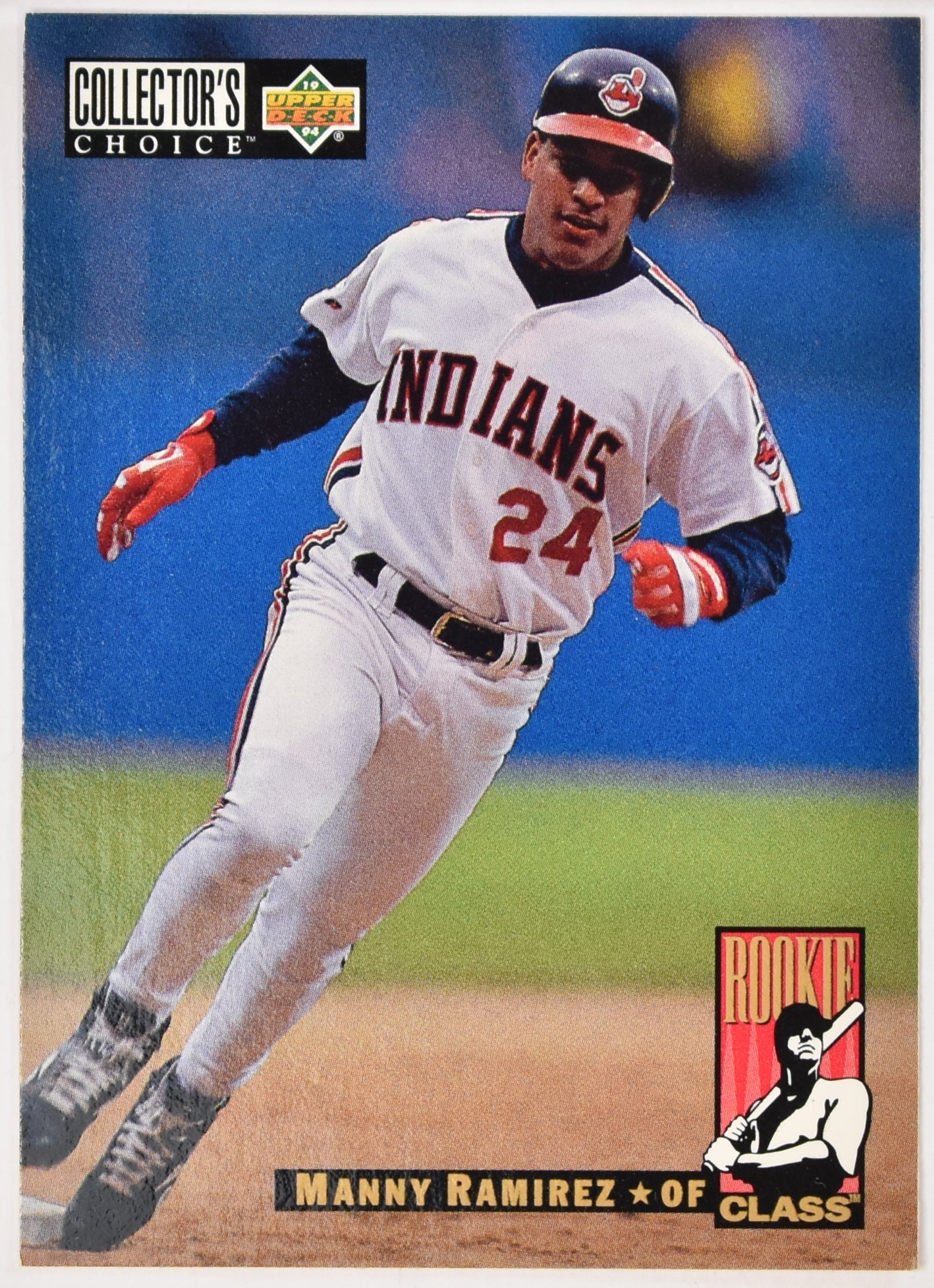Manny Ramirez 16 Upper Deck 1993 Baseball Card Collectors Choice Rookie Class