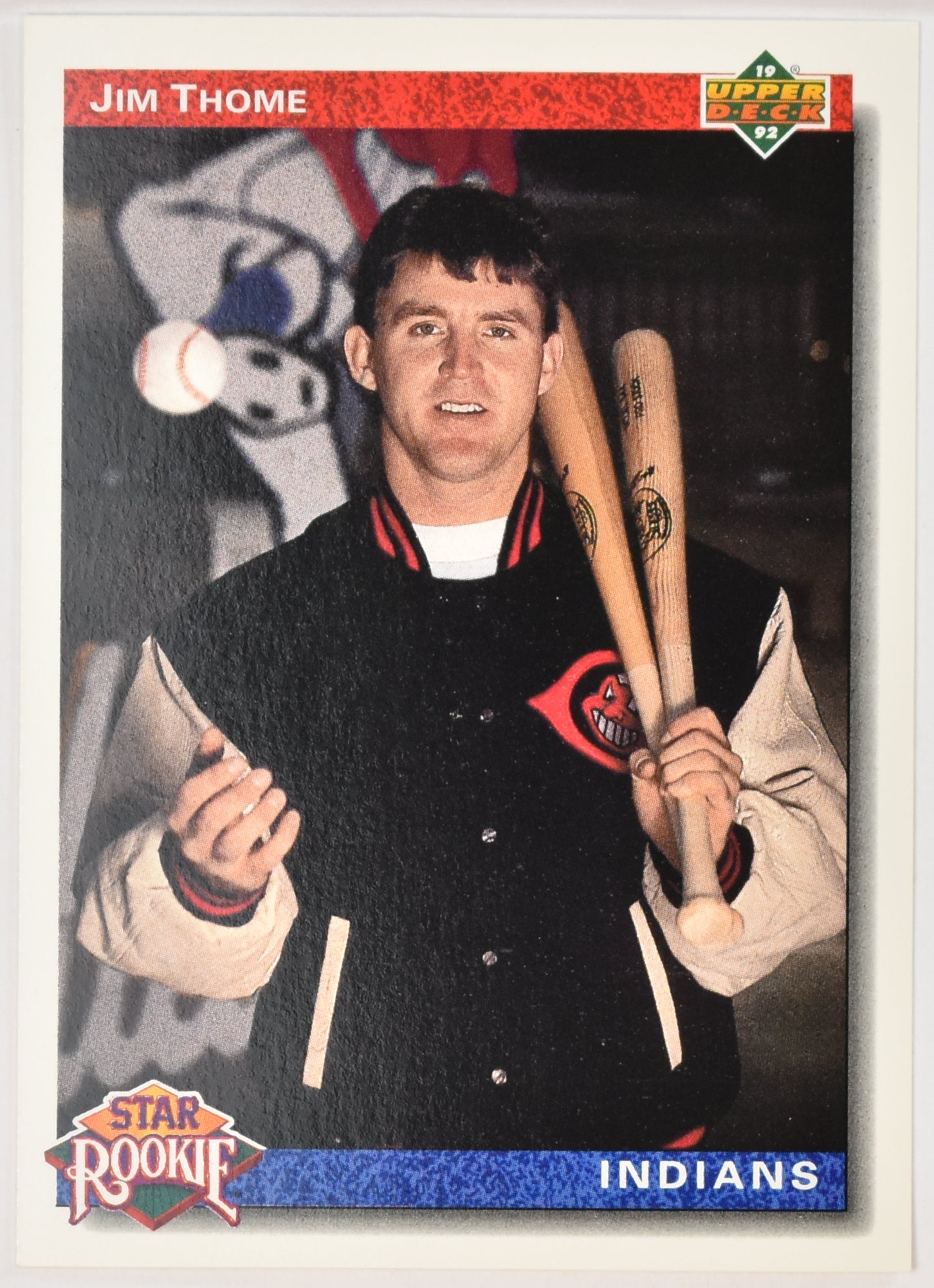 Jim Thome 5 Upper Deck 92 Baseball Card