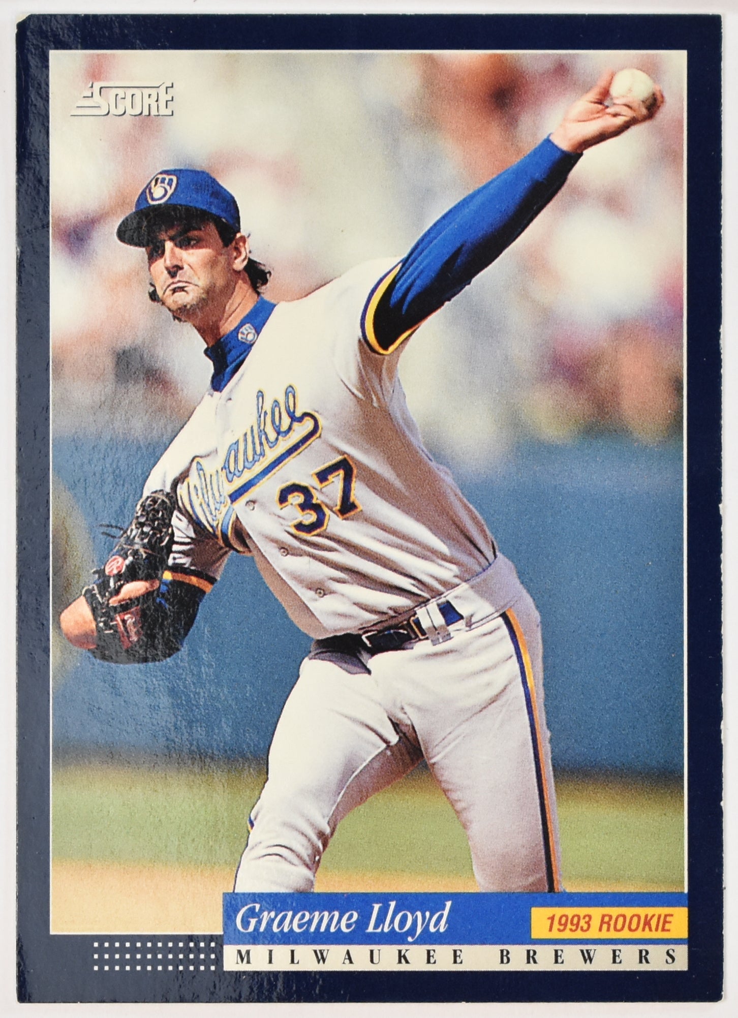 Graeme Lloyd 284 Score 1993 Pinnacle Baseball Card