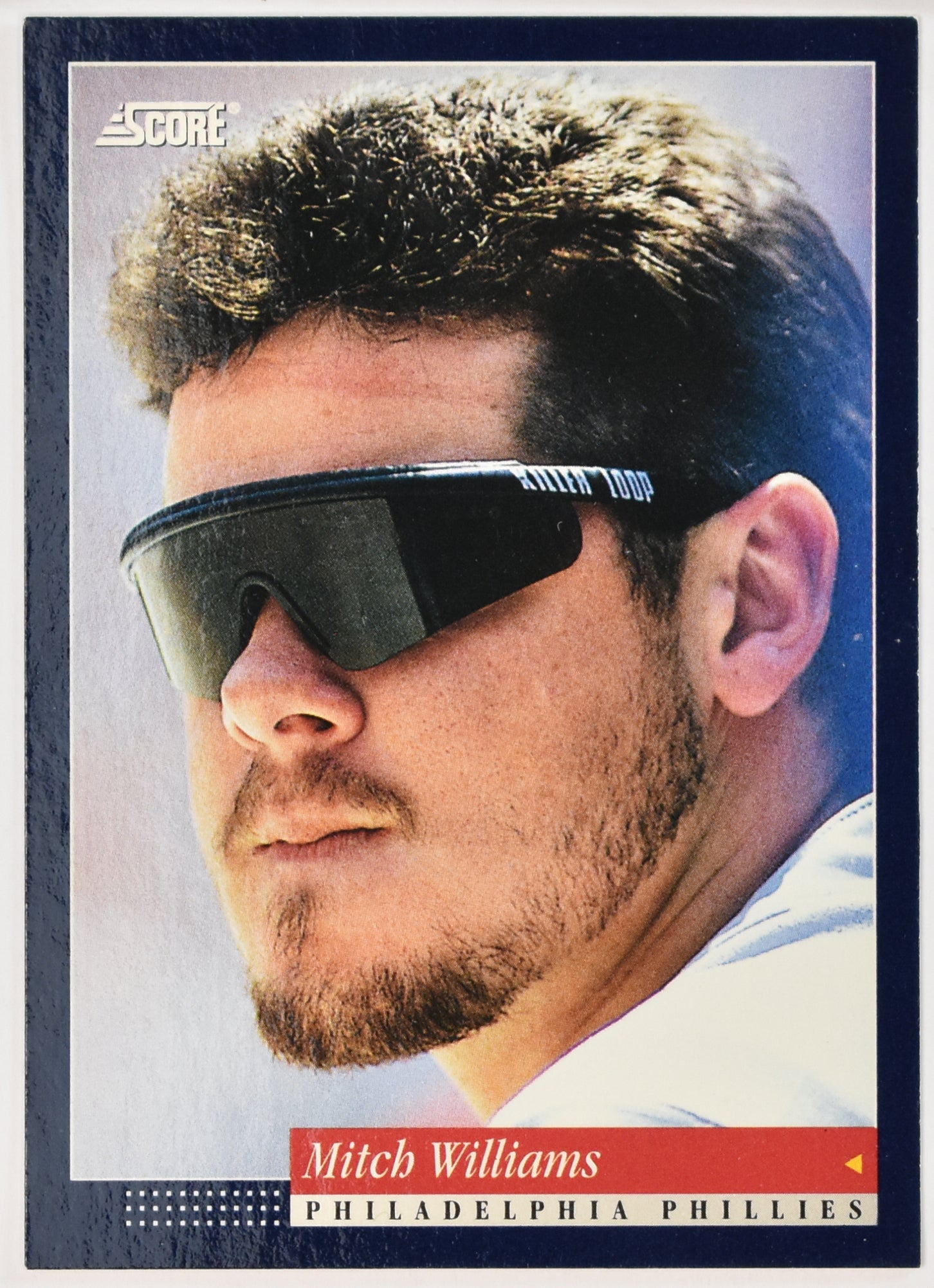 Mitch Williams 217 Score 1993 Pinnacle Baseball Card