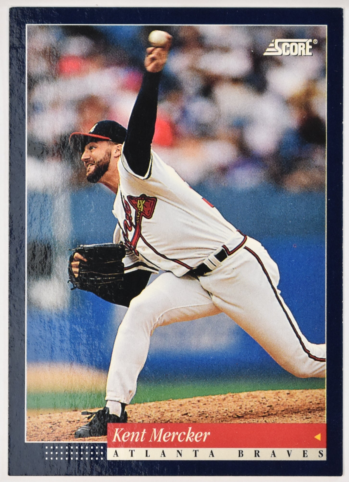 Kent Mercker 126 Score 93 Pinnacle Baseball Card