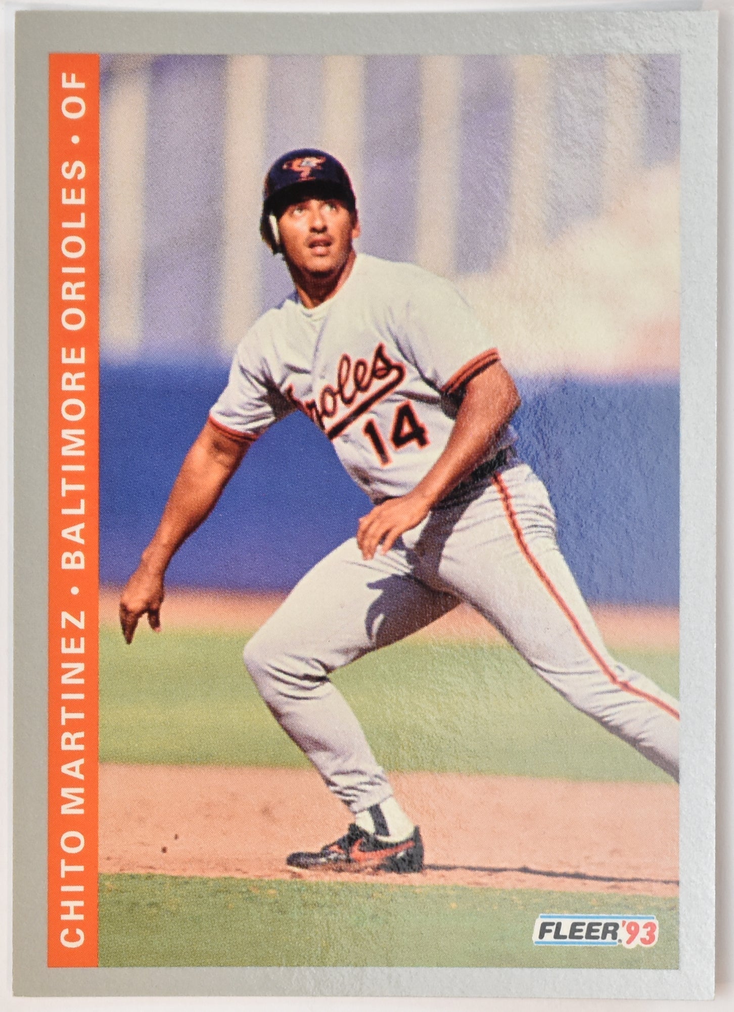 Chito Martinez 545 Fleer 1993 Baseball Card