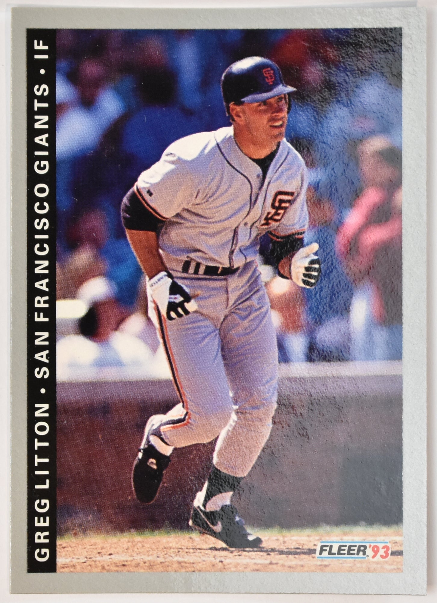 Greg Litton 533 Fleer 1993 Baseball Card