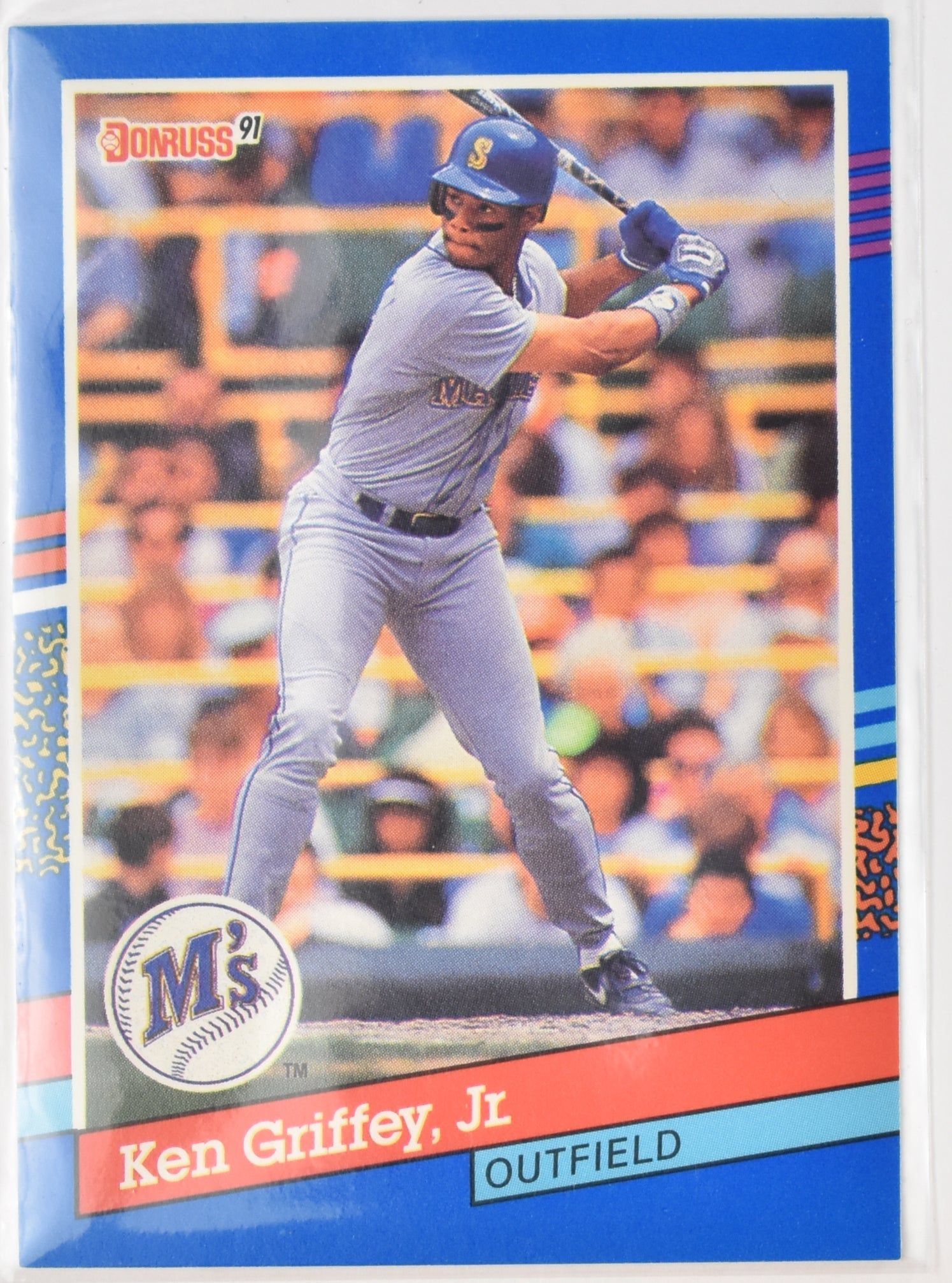 Ken Griffey Jr 77 Baseball Card Donruss 1991