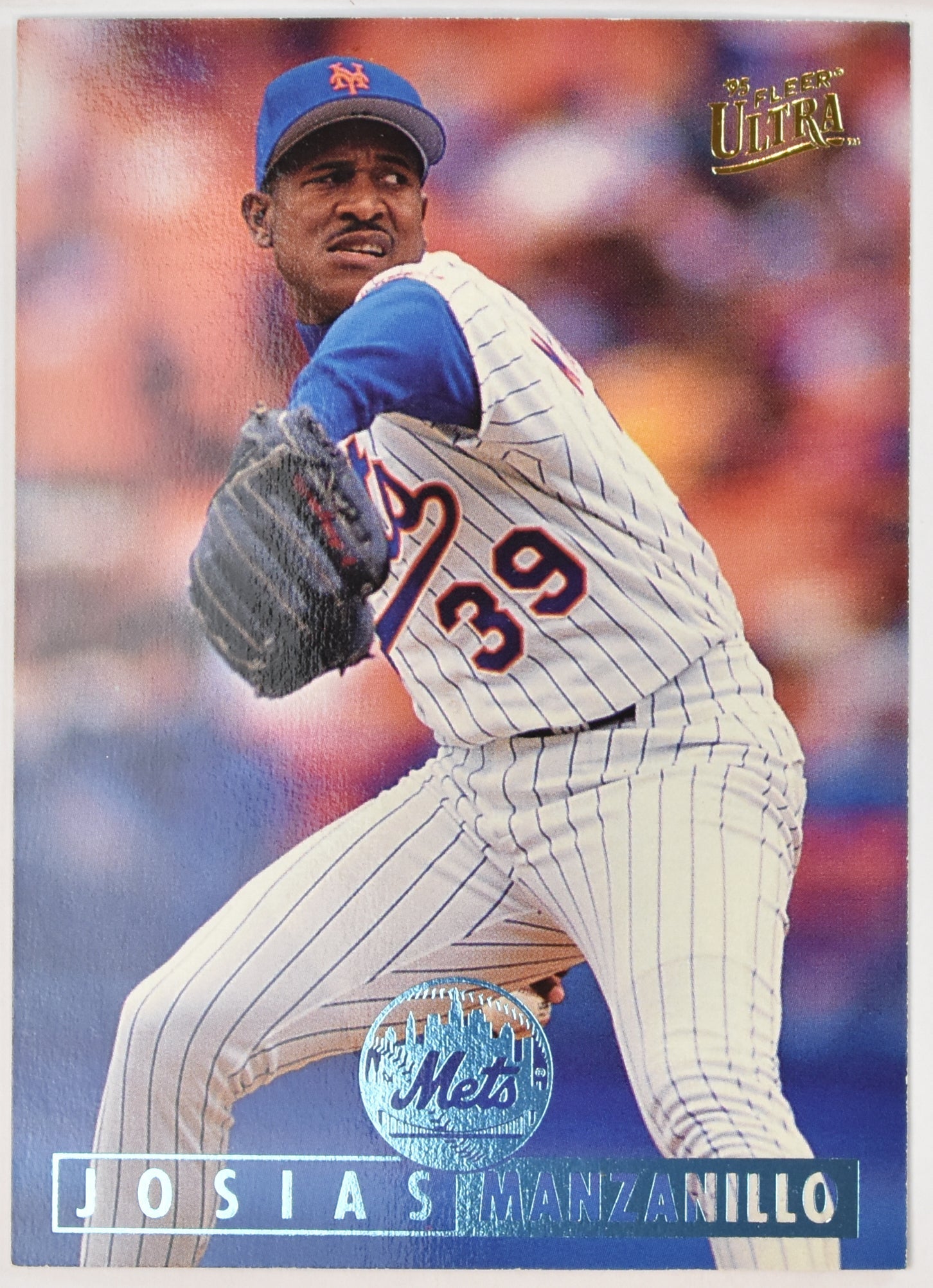 Josias Manzanillo 199 Fleer Ultra 1995 Baseball Card