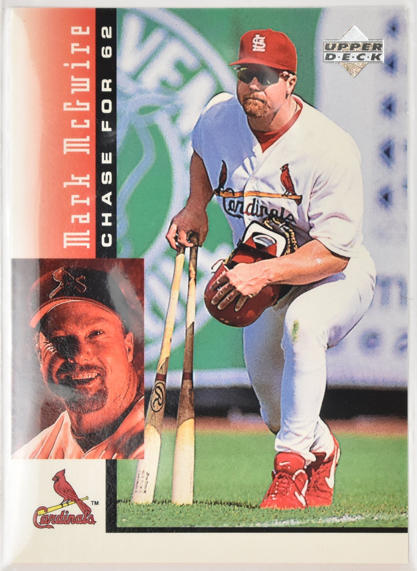 Mark McGwire Baseball Card 25 of 30 Upper Deck 1998