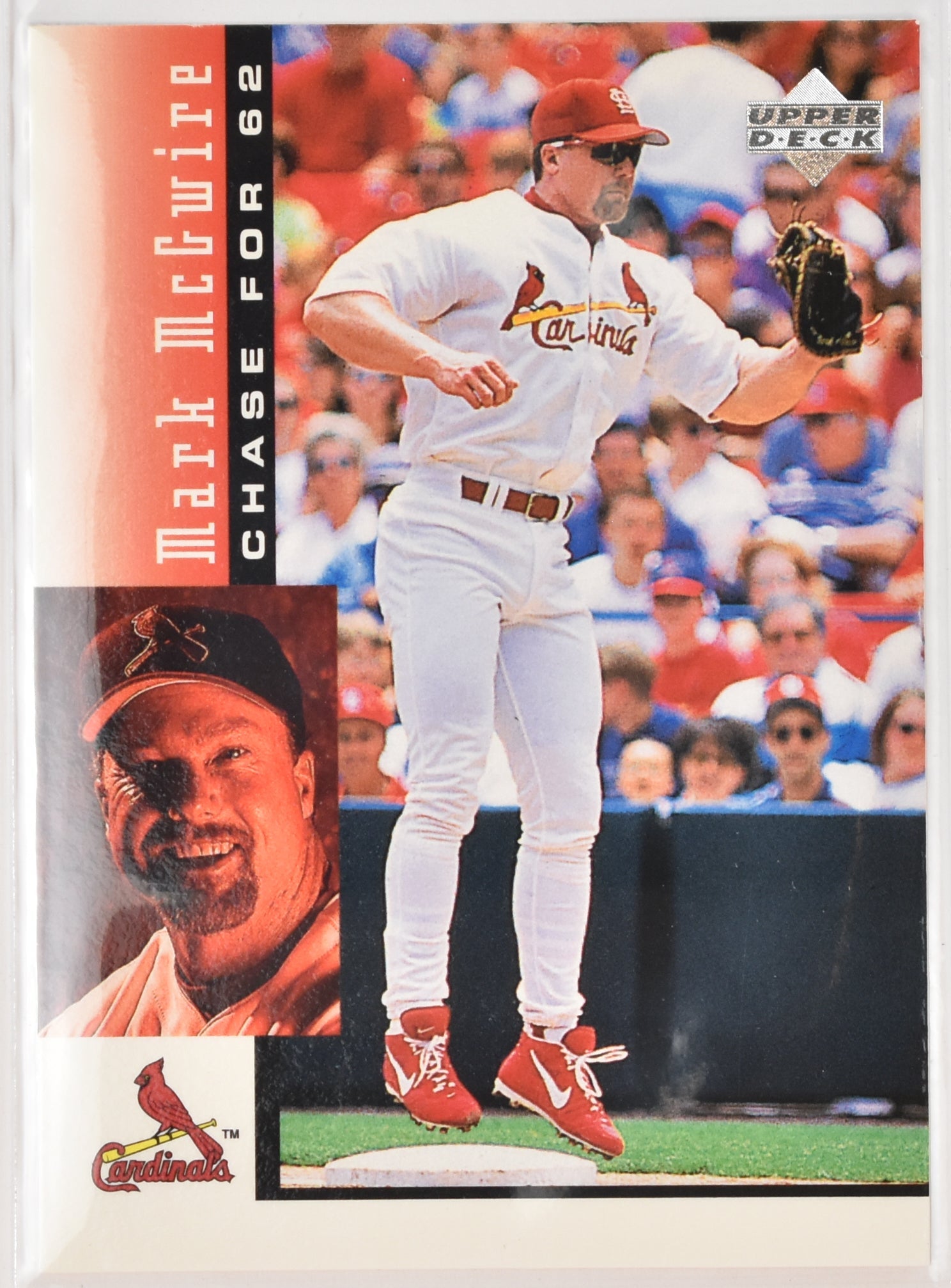 Mark McGwire Baseball Card 28 of 30 Upper Deck 1998