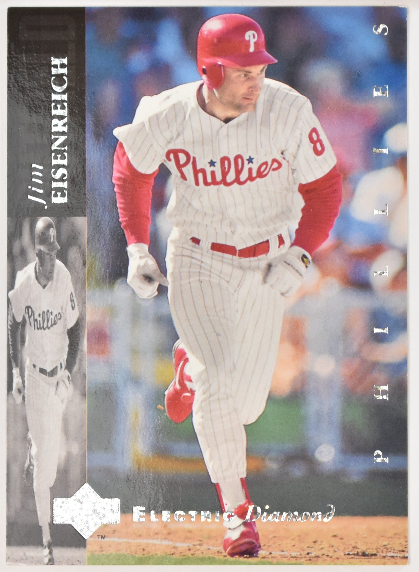 Jim Eisenreich 157 Upper Deck Electric Diamond Baseball Card 94
