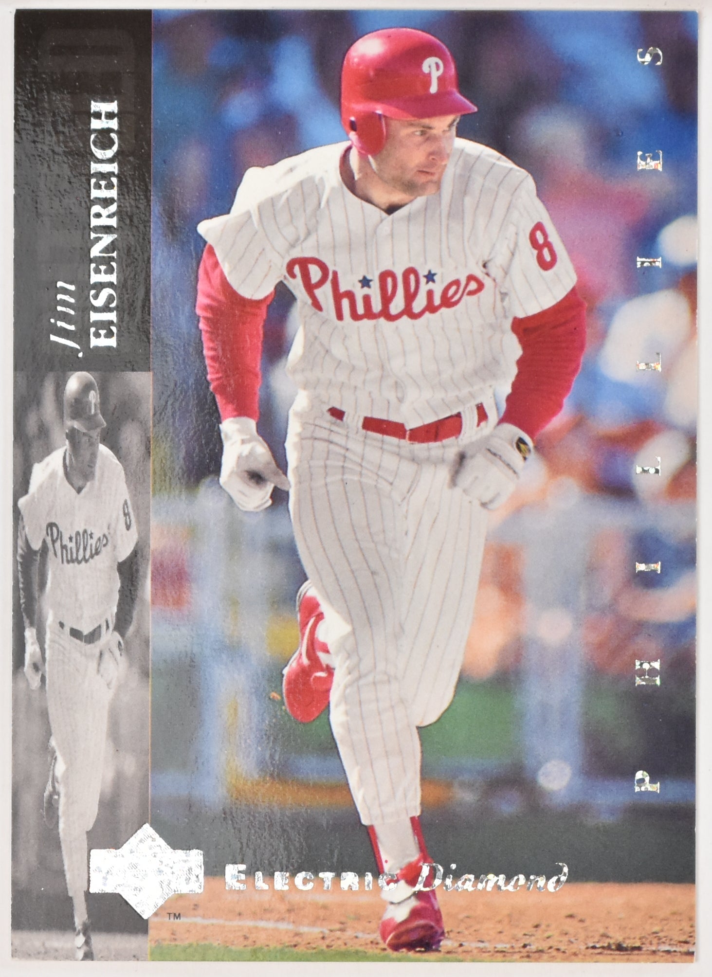 Jim Eisenreich 157 Upper Deck Electric Diamond Baseball 1994