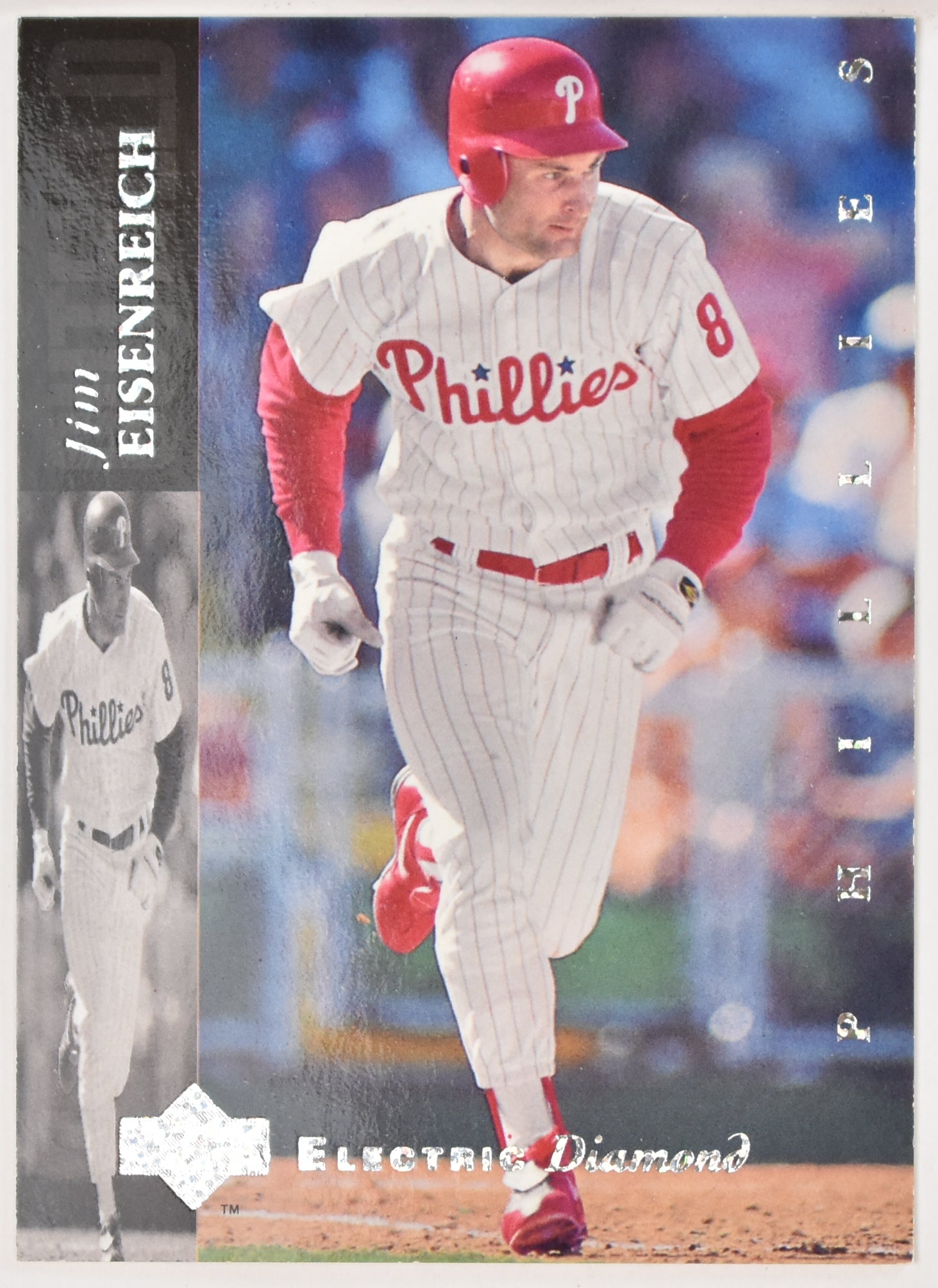 Jim Eisenreich 157 Upper Deck Electric Diamond Baseball