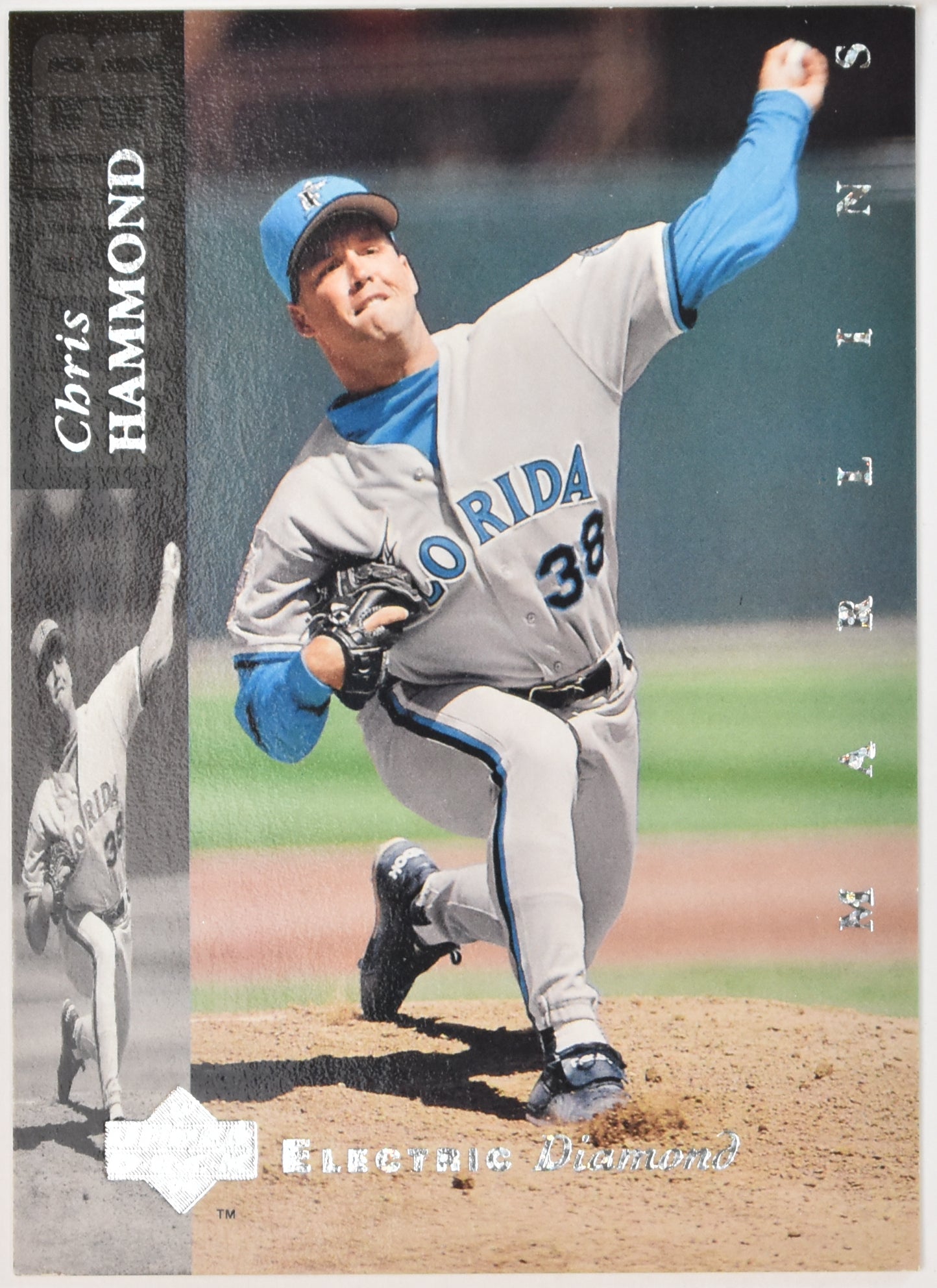 Chris Hammond 209 Upper Deck Electric Diamond Baseball Card 1994