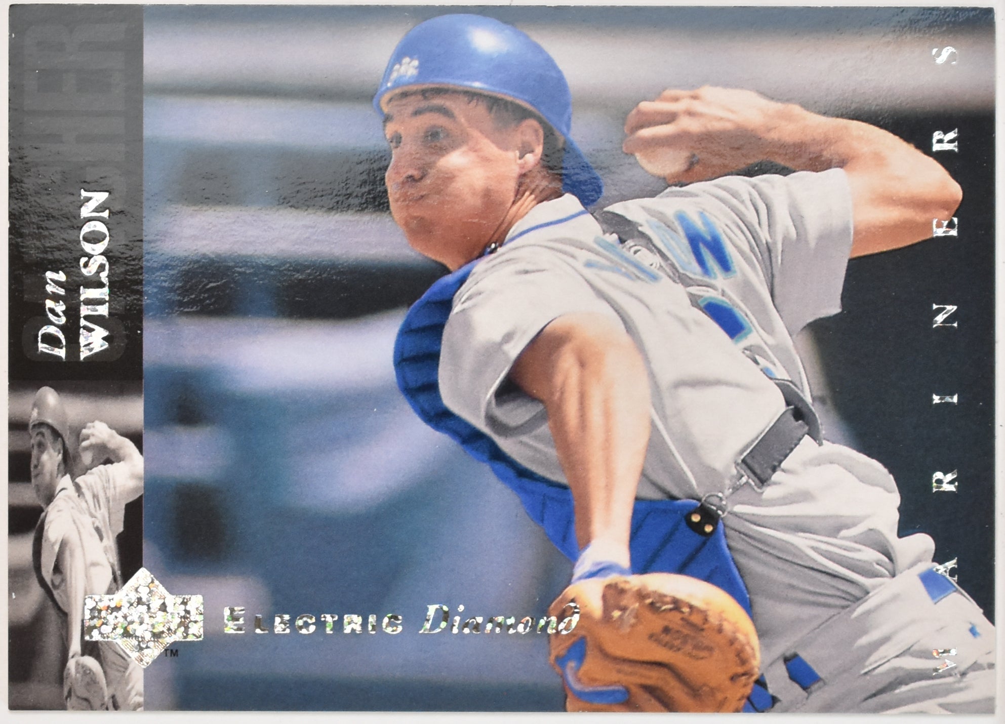 Dan Wilson 240 Upper Deck Electric Diamond Baseball Card 94