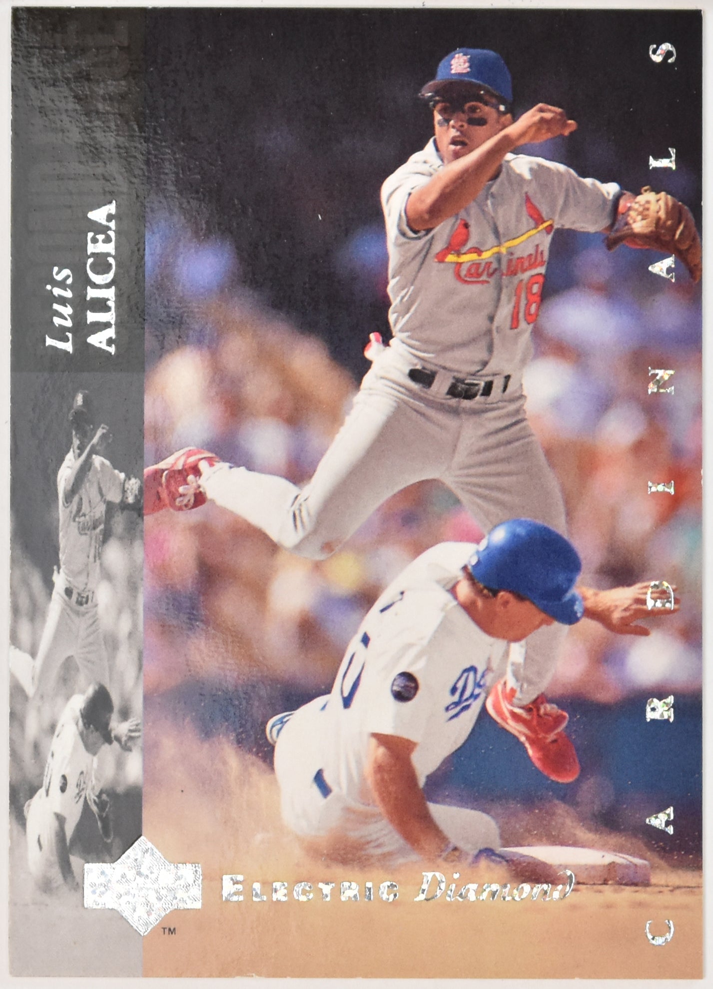 Luis Alicea 239 Upper Deck Electric Diamond Baseball Card 1994