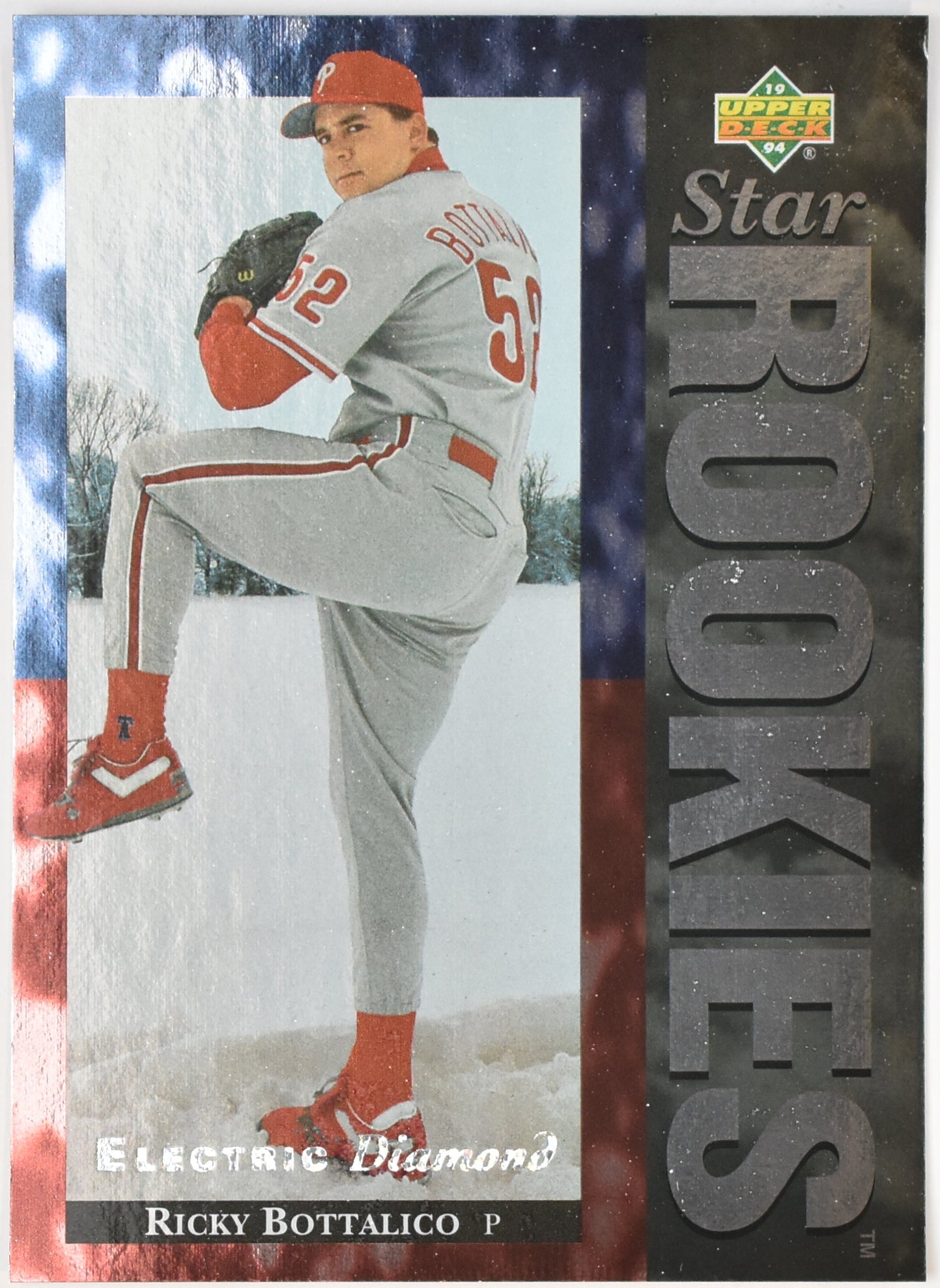 Ricky Bottalico Electric Diamond Stars Rookie Card 6 Upper Deck