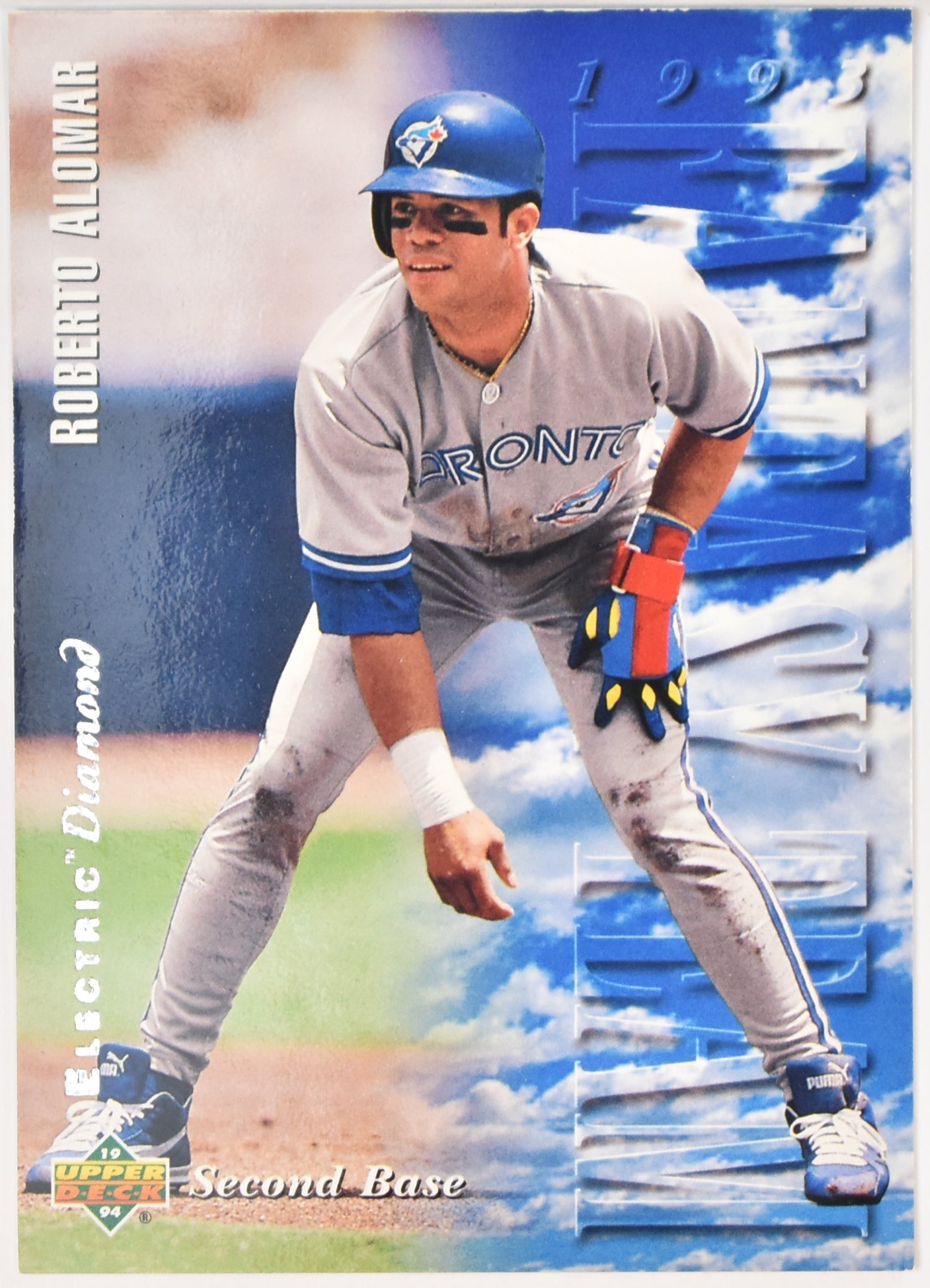 Roberto Alomar 35 Electric Diamond 1994 Upper Deck Baseball Card