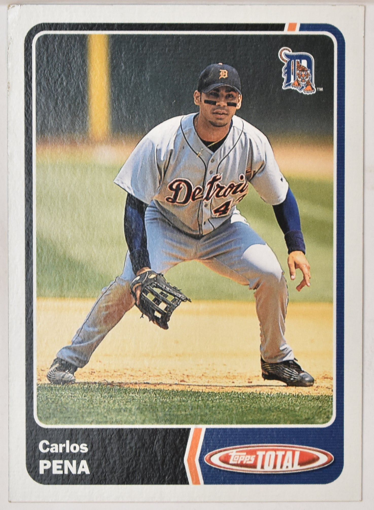 Carlos Pena 7 Topps Total 2003 Baseball Card