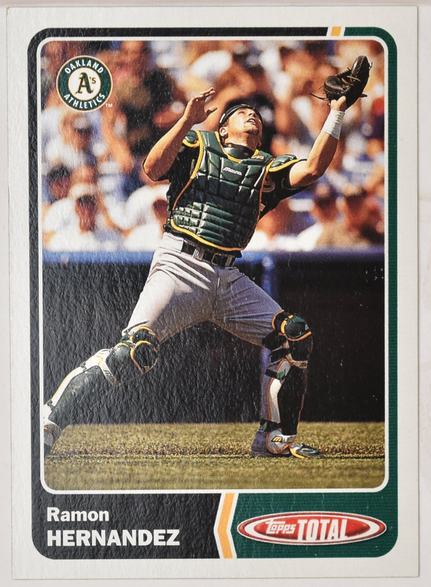 Ramon Hernadez 463 Topps Total 2003 Baseball Card