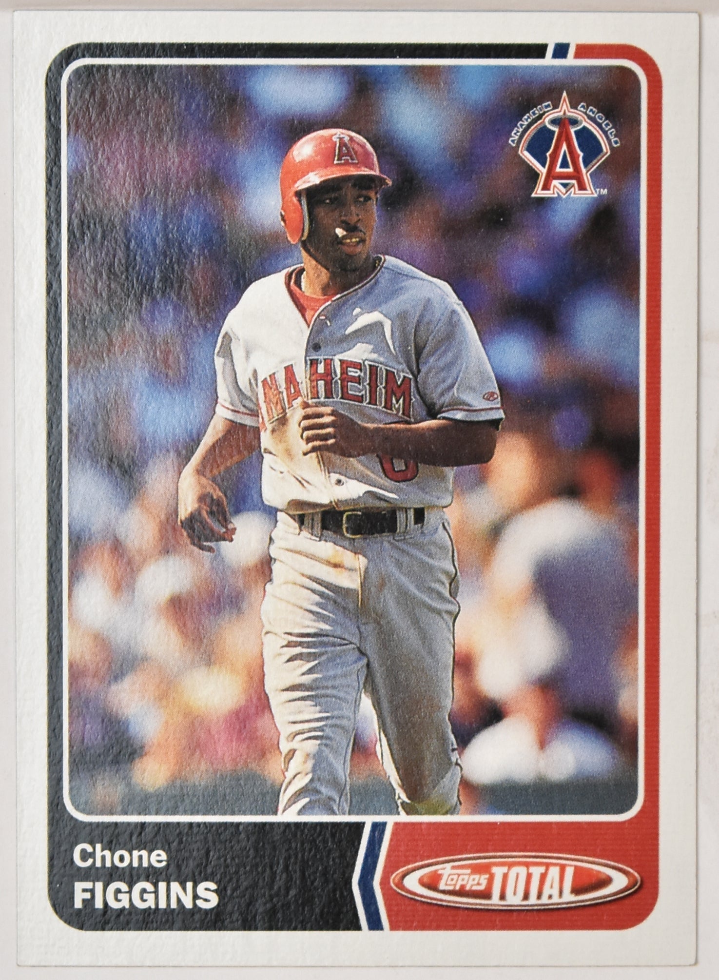 Phone Figgins 694 Topps Total 2003 Baseball Card