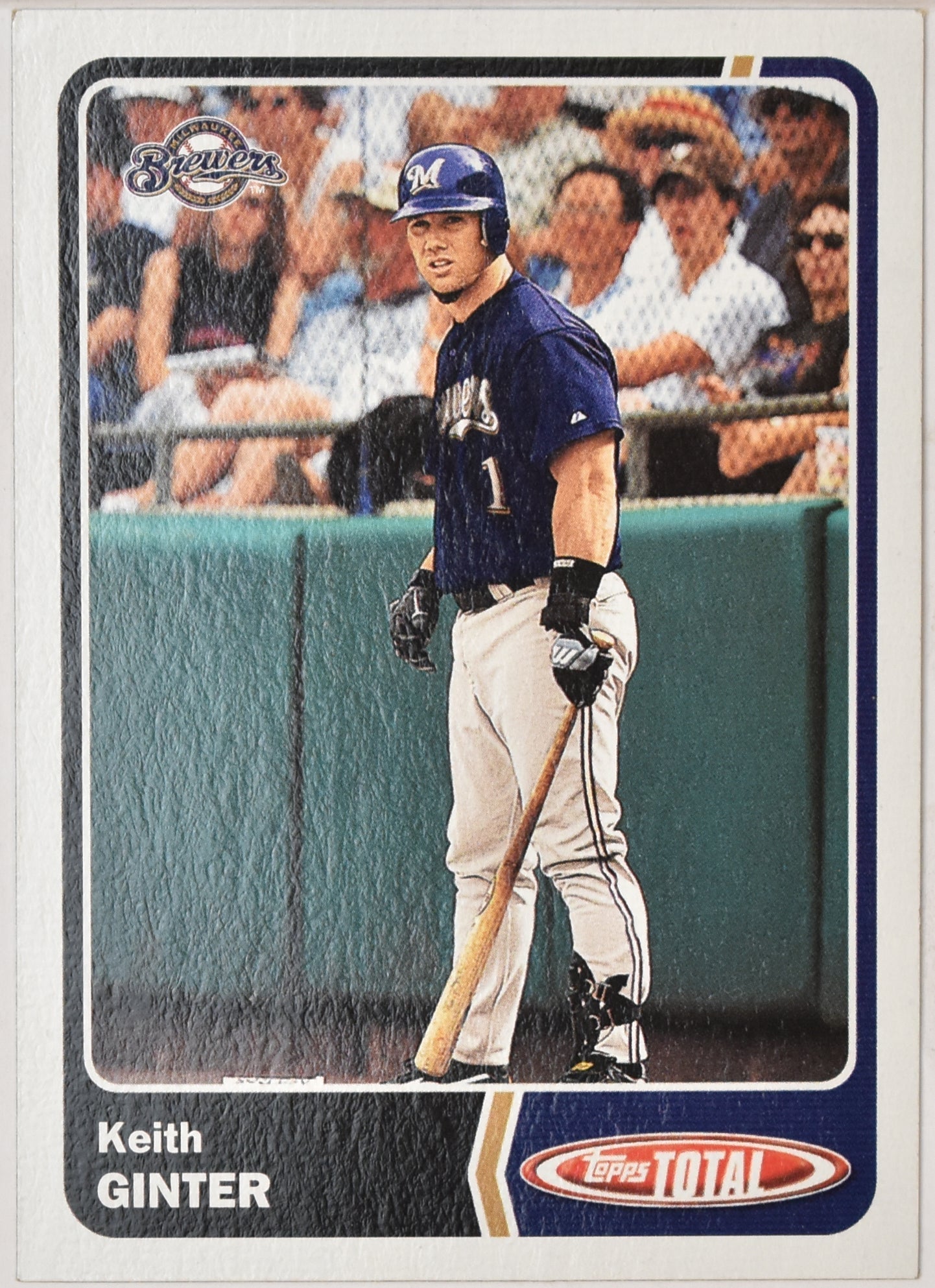 Keith Ginter 177 Topps Total 2003 Baseball Card