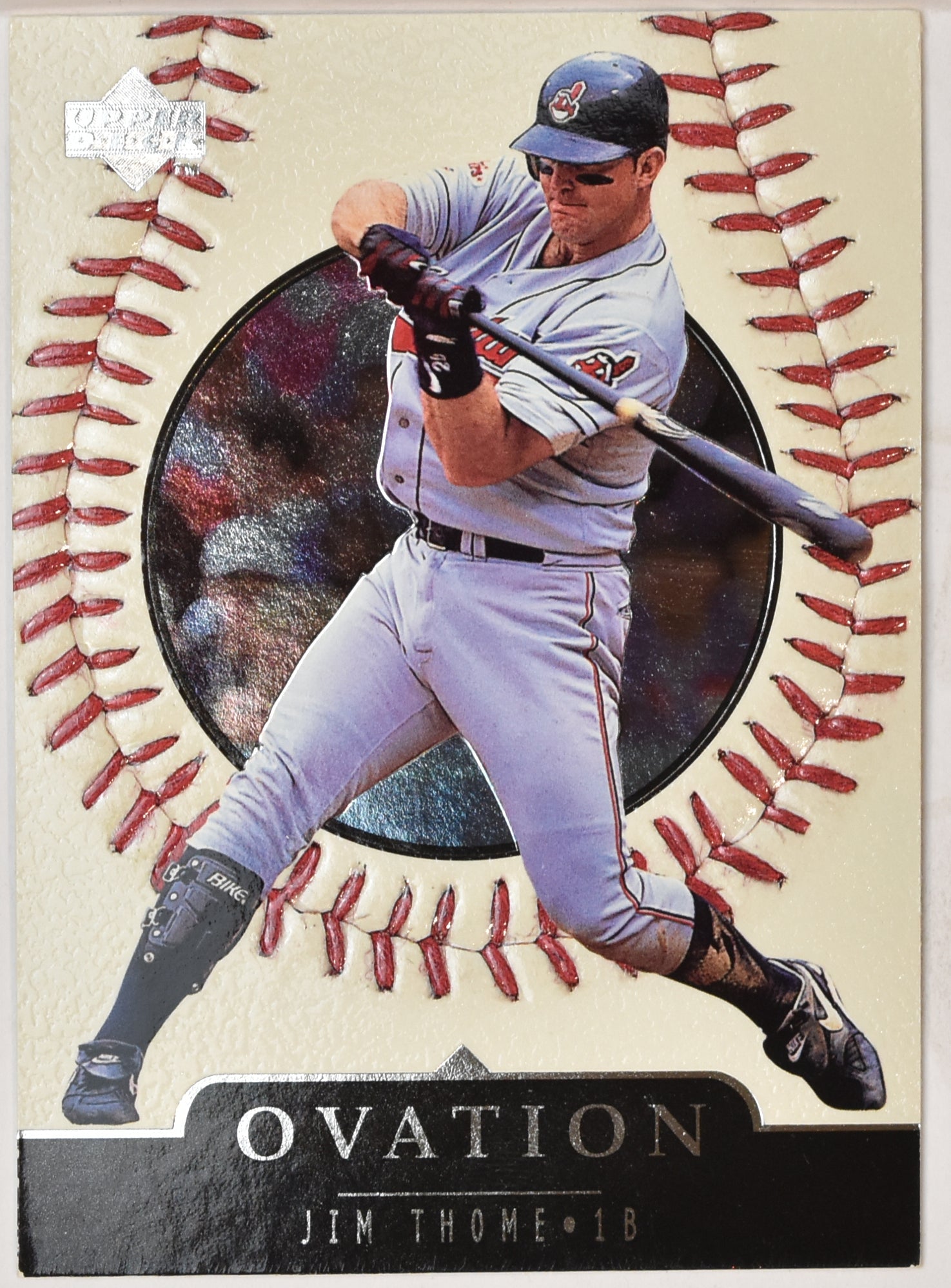 Jim Thome 25 Upper Deck Ovation Baseball Card 1999