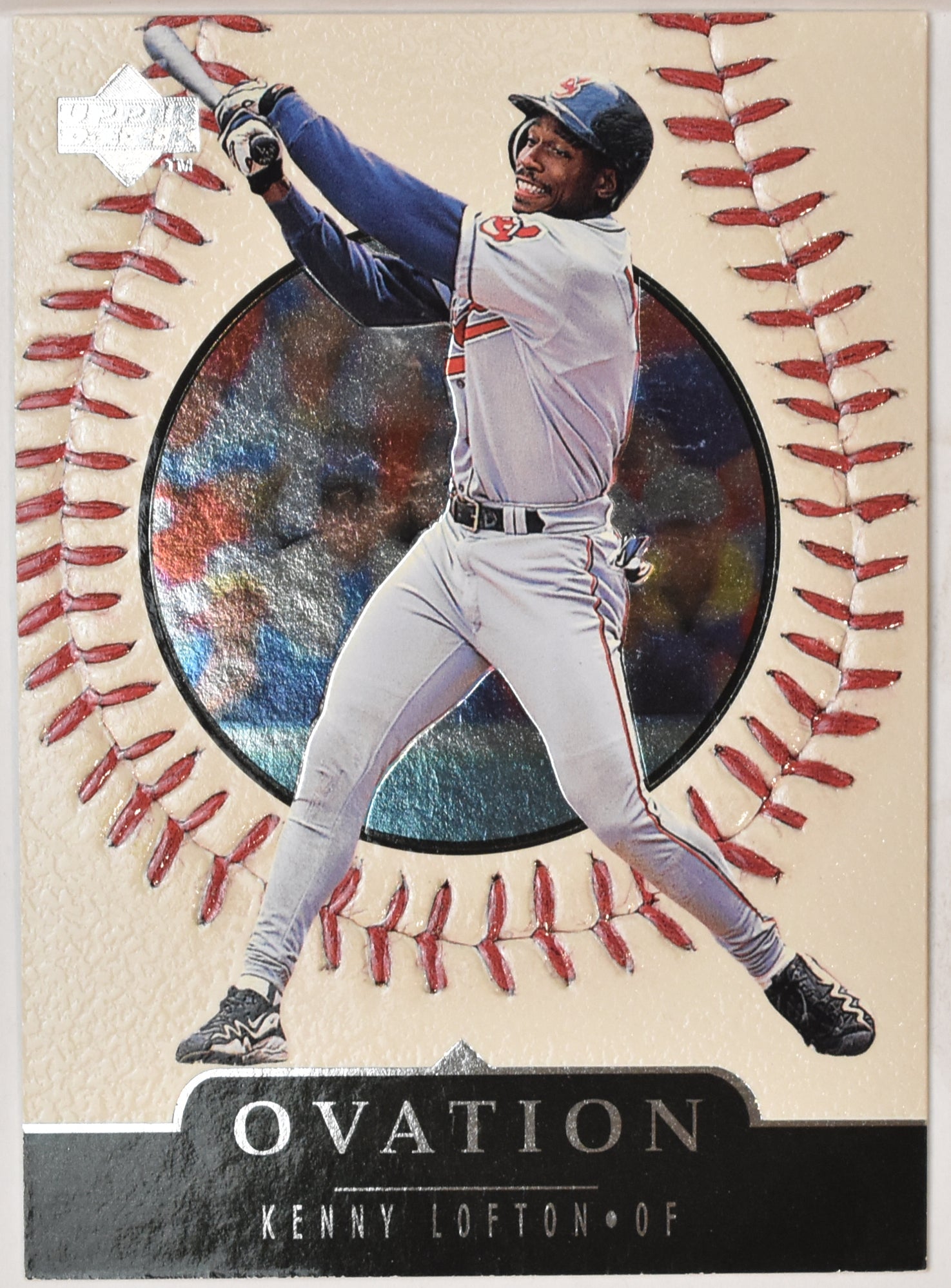 Kenny Lofton 59 Upper Deck Ovation Baseball Card 1999
