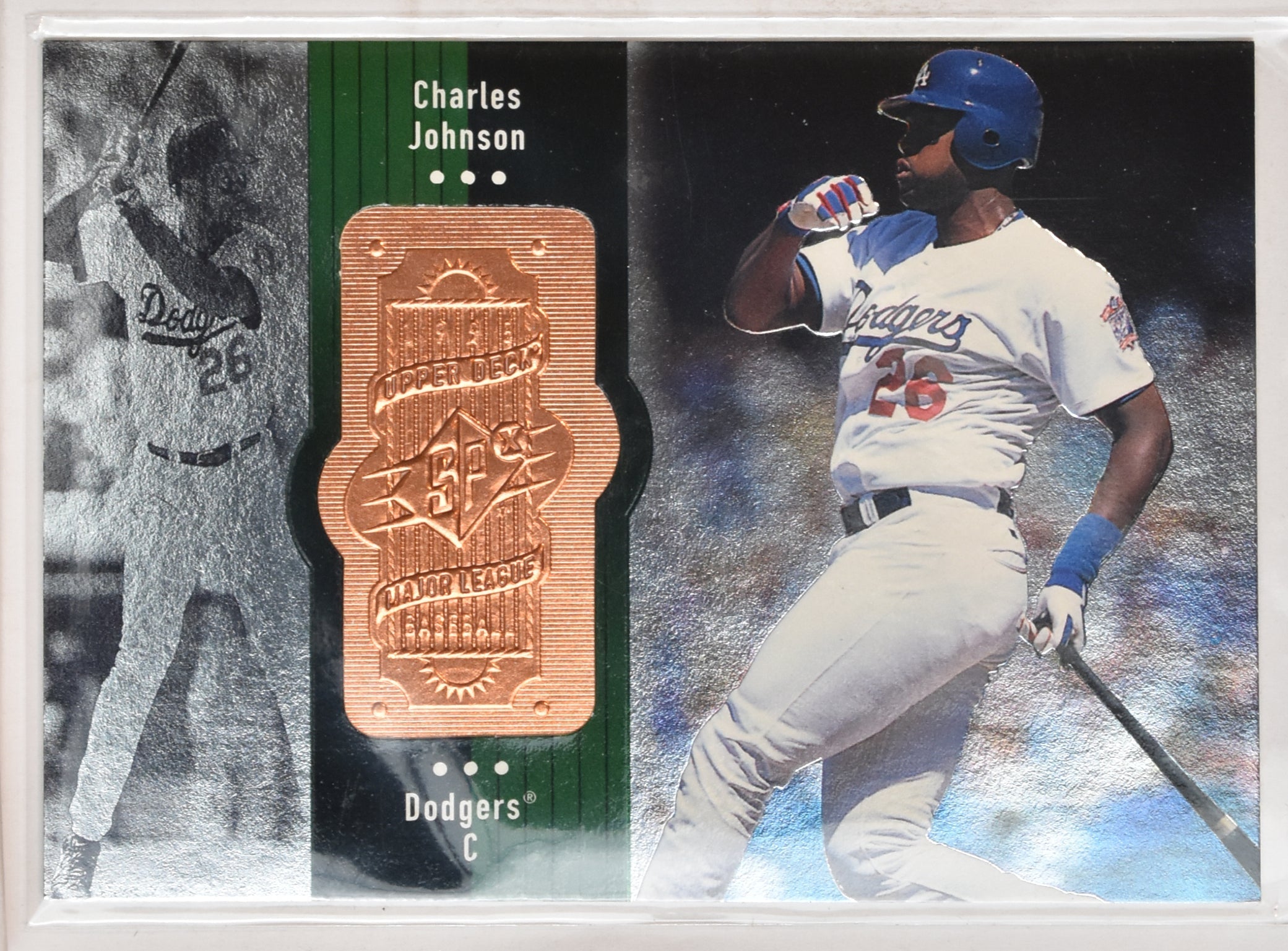 Charles Johnson 291 6175/9000 Upper Deck 1998 Baseball Card Numbered