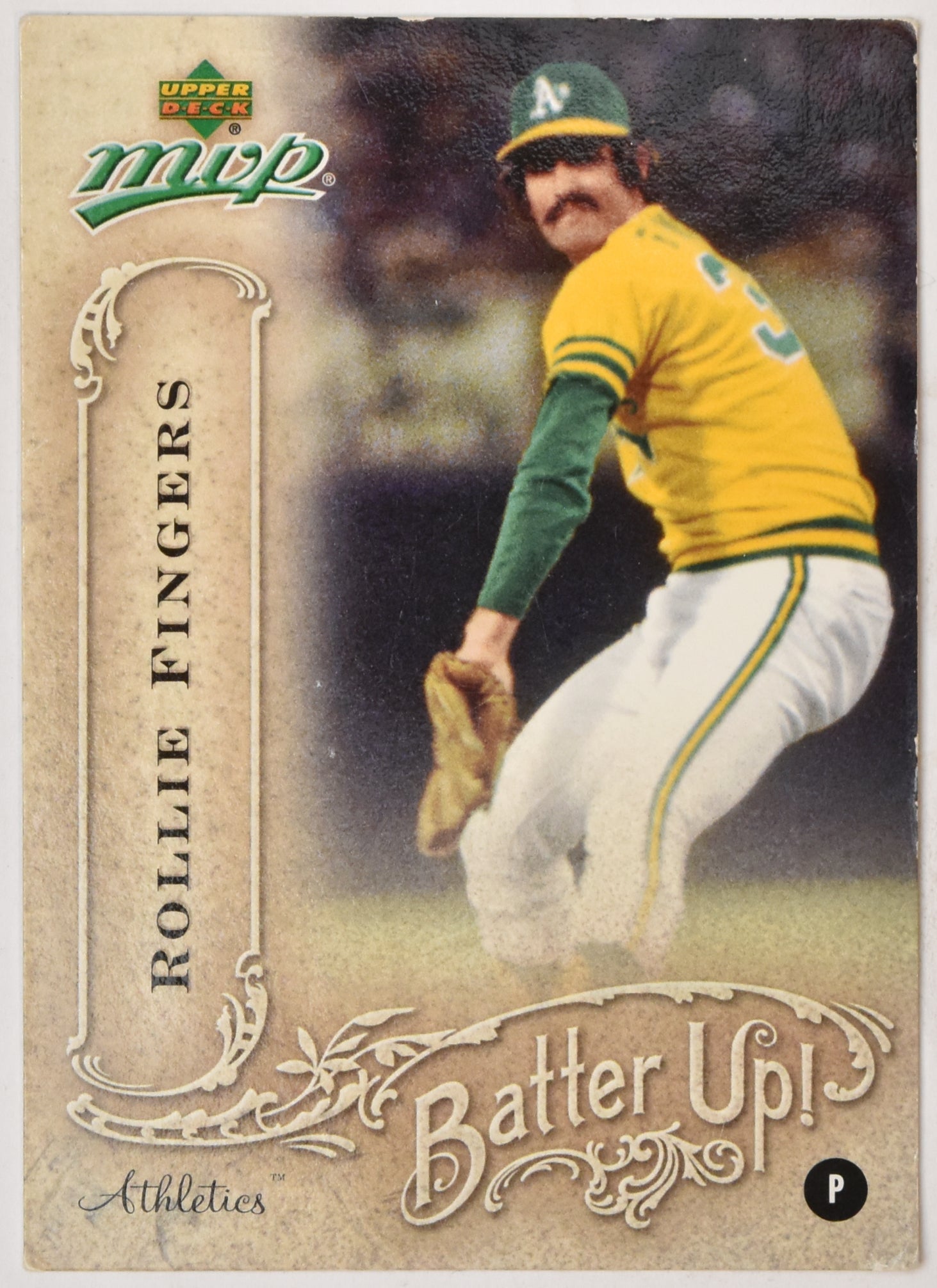 Rollie Fingers BU-36 Upper Deck Batter Up 2005 Baseball Card