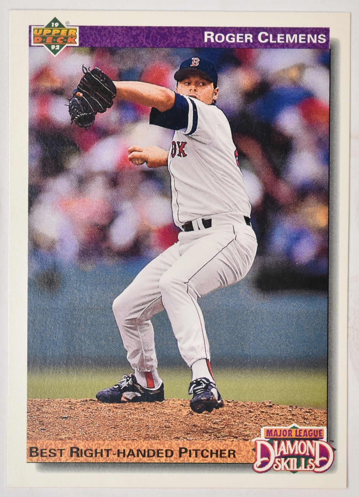Roger Clemens 641 Upper Deck Upper Deck Baseball Card 1991