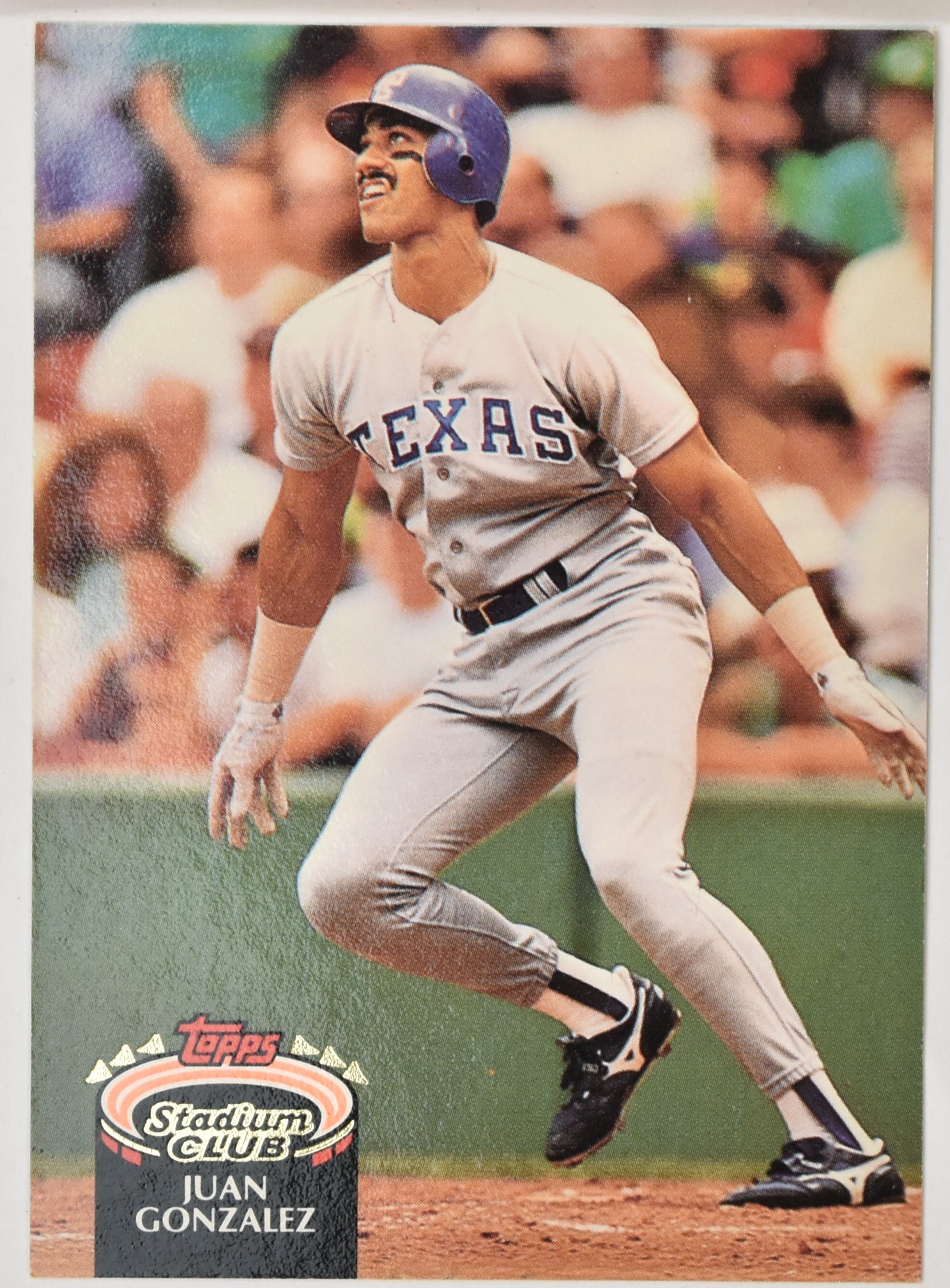 Juan Gonzales 240 Topps Stadium Club 92 Baseball Card