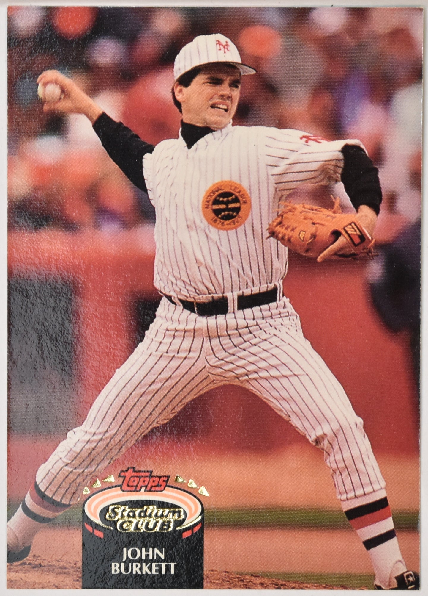 John Burkett 136 Topps Stadium Club 1992 Baseball Card