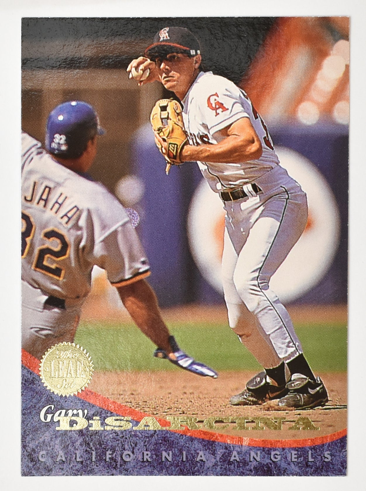 Gary Disarcina 173 LA Dodgers Leaf Set 1994 Baseball Card