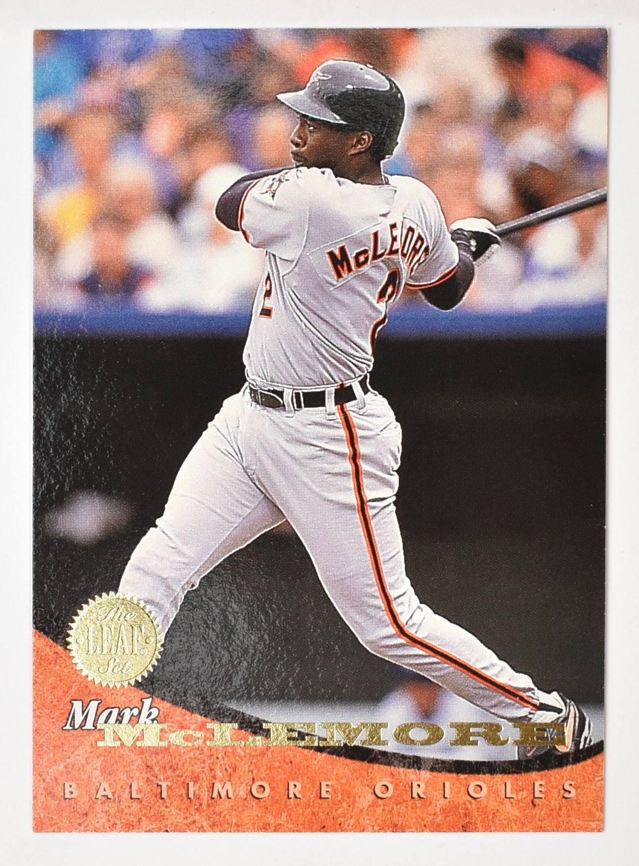 Mark Mclemore 36 Baltimore Orioles Leaf Set 94 Baseball Card