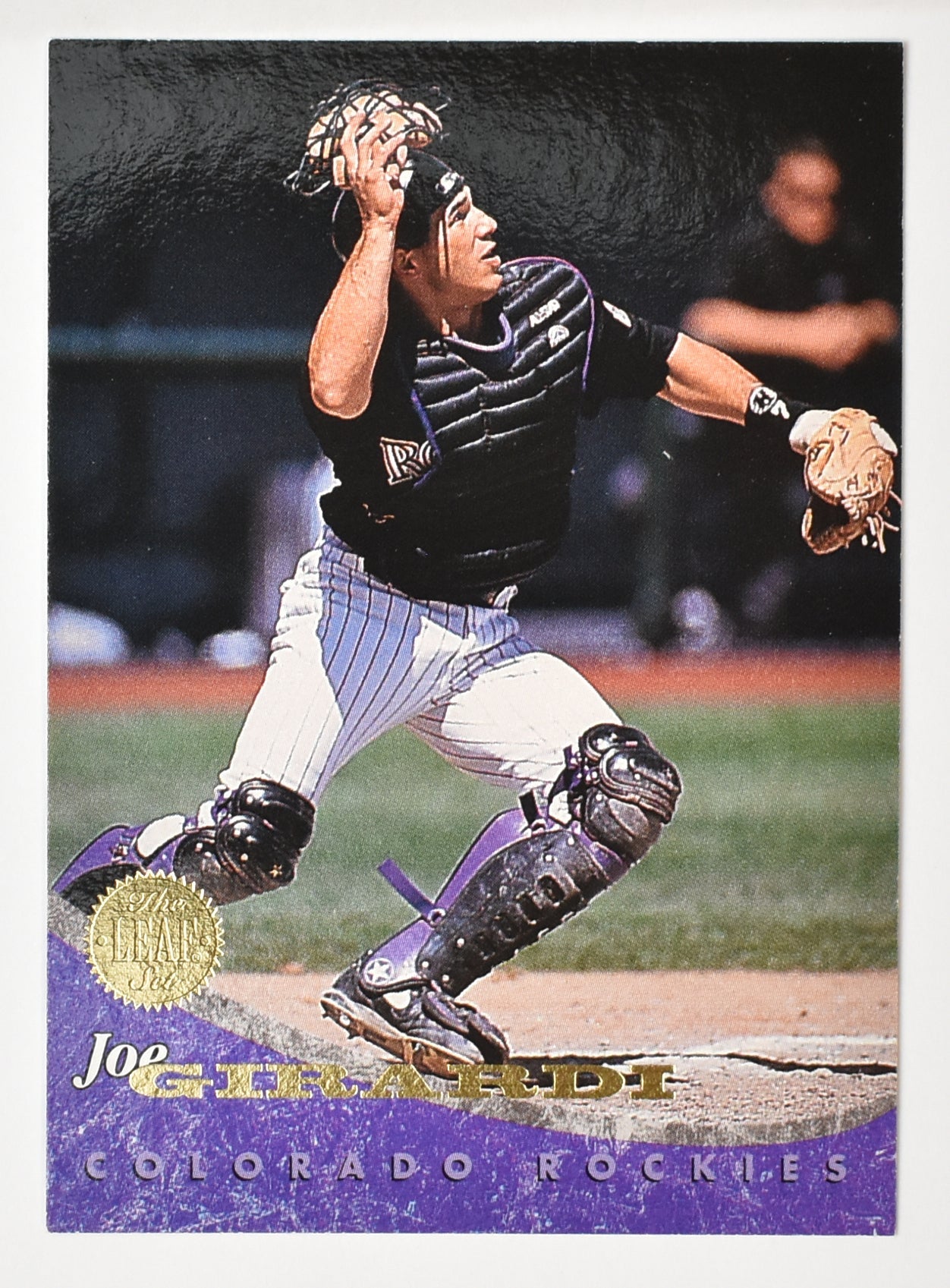 Joe Girardi 3 Rockies Leaf Set 1994 Baseball